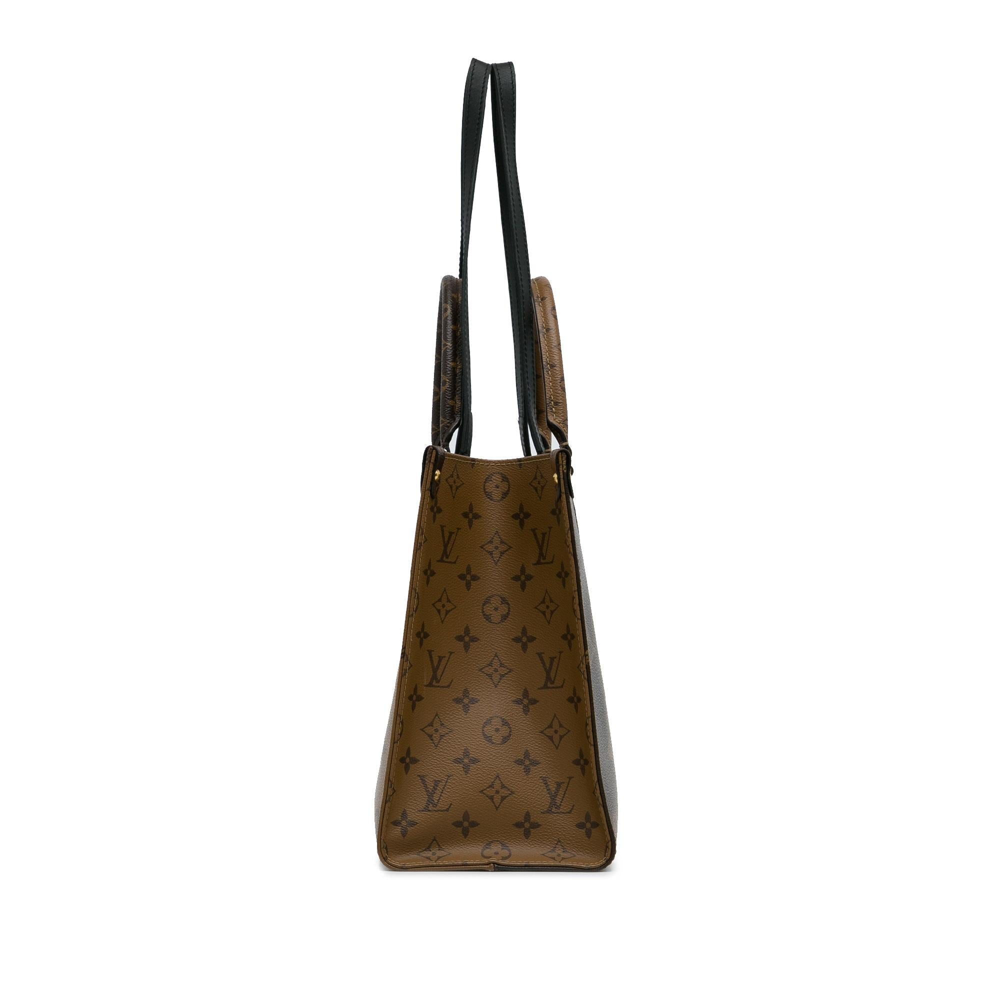 Louis Vuitton Monogram Reverse Giant Onthego  MM (SHG-uzFs5y)