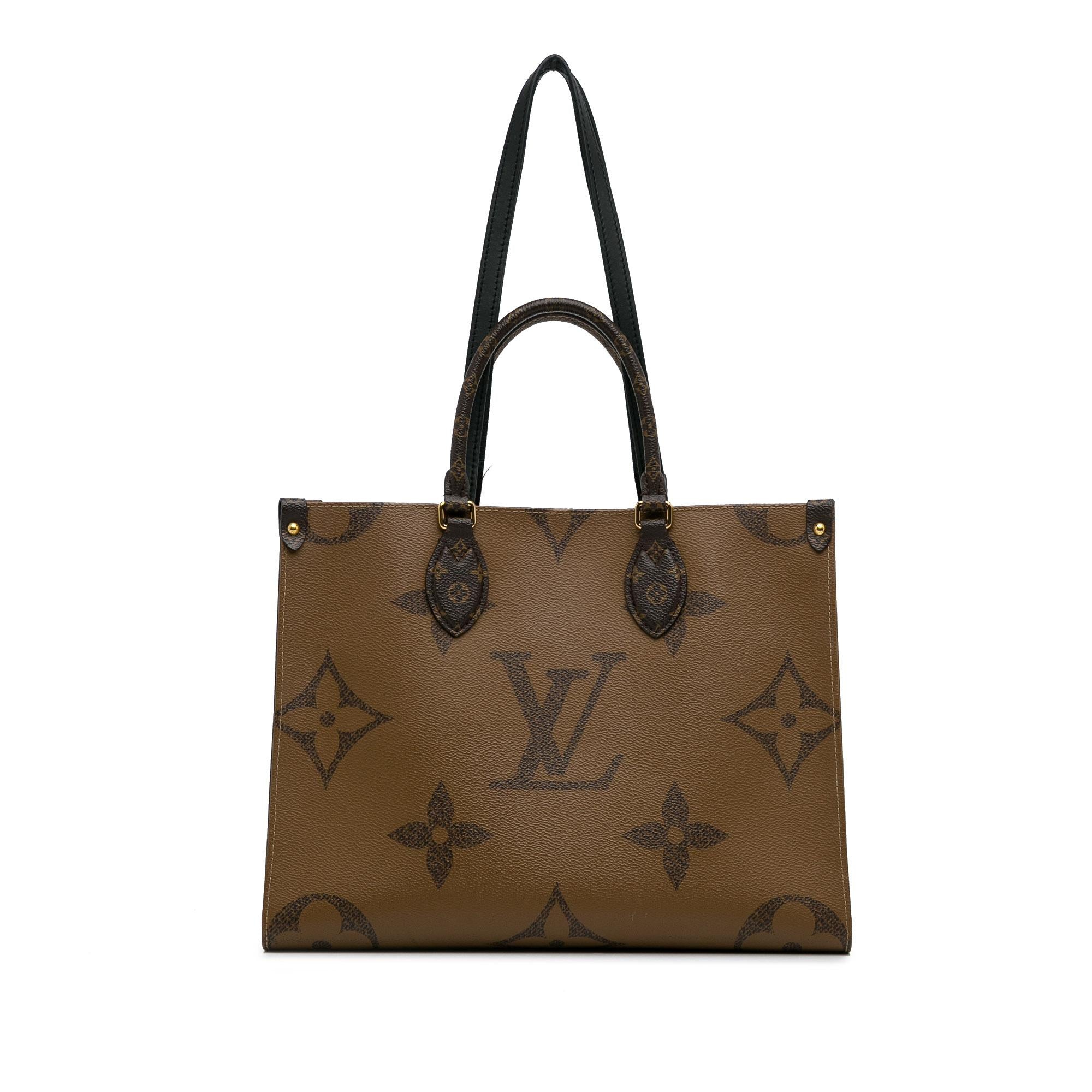 Louis Vuitton Monogram Reverse Giant Onthego  MM (SHG-uzFs5y)