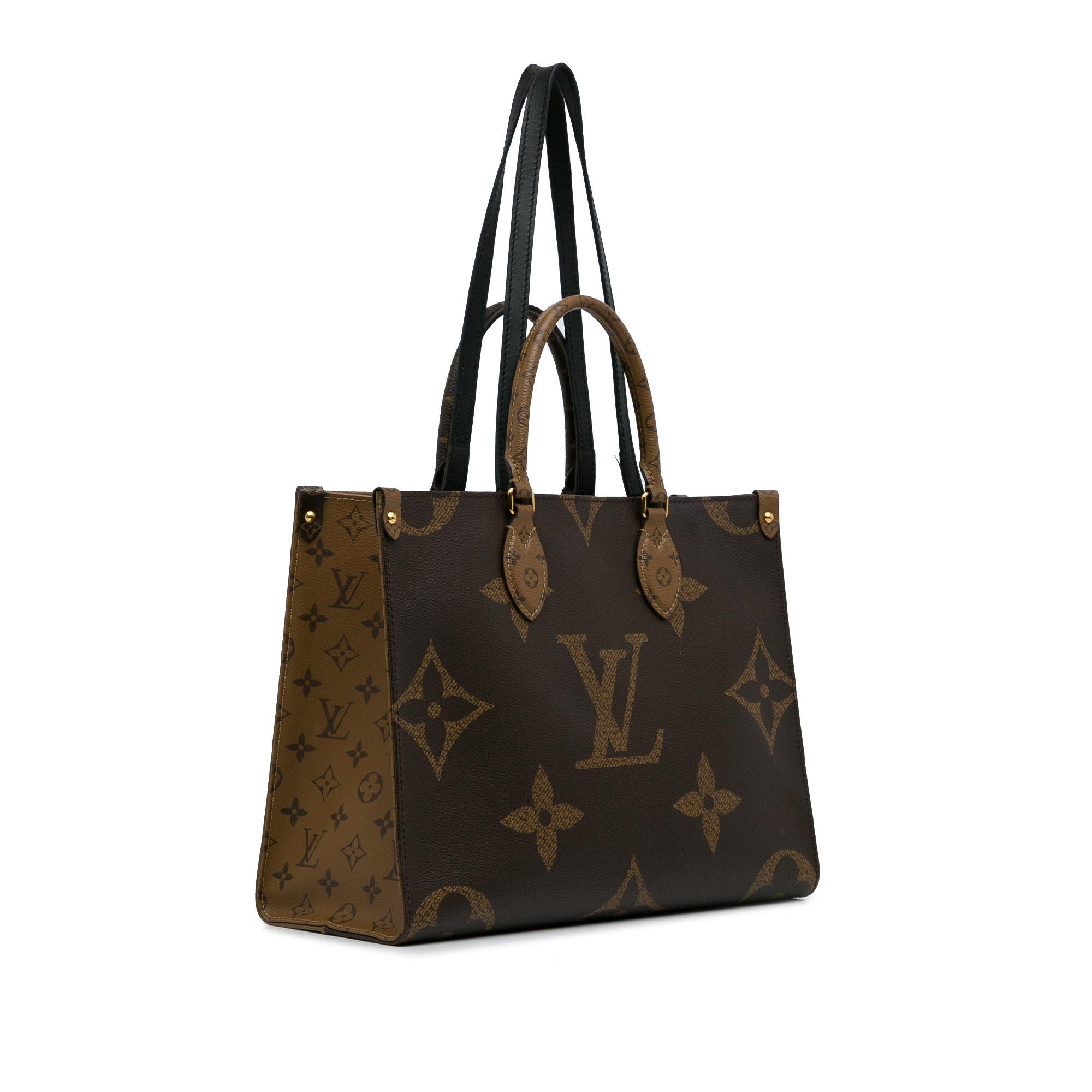 Louis Vuitton Monogram Reverse Giant Onthego  MM (SHG-uzFs5y)