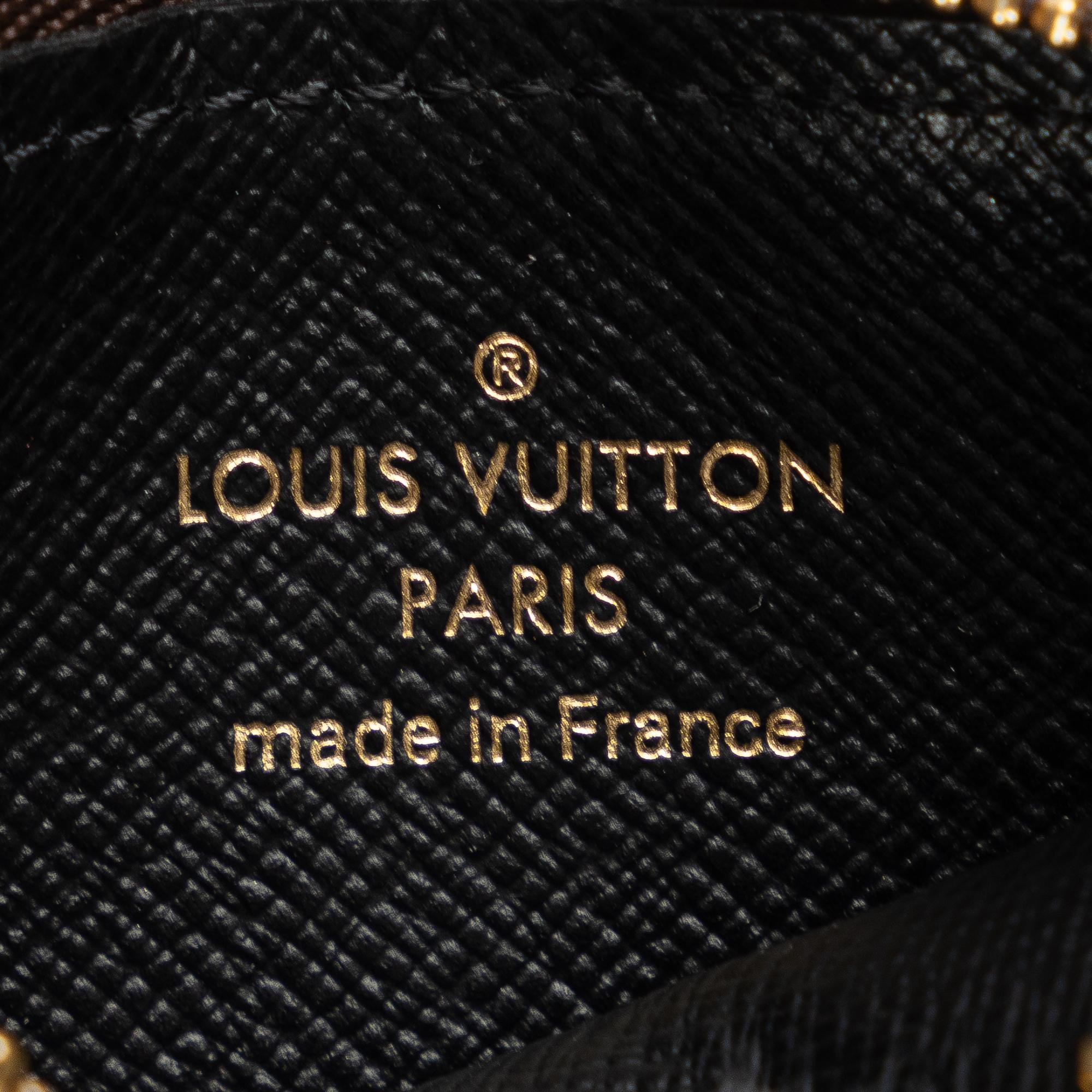 Louis Vuitton Monogram Reverse Giant Trio Pouch (SHG-LrOZZB)