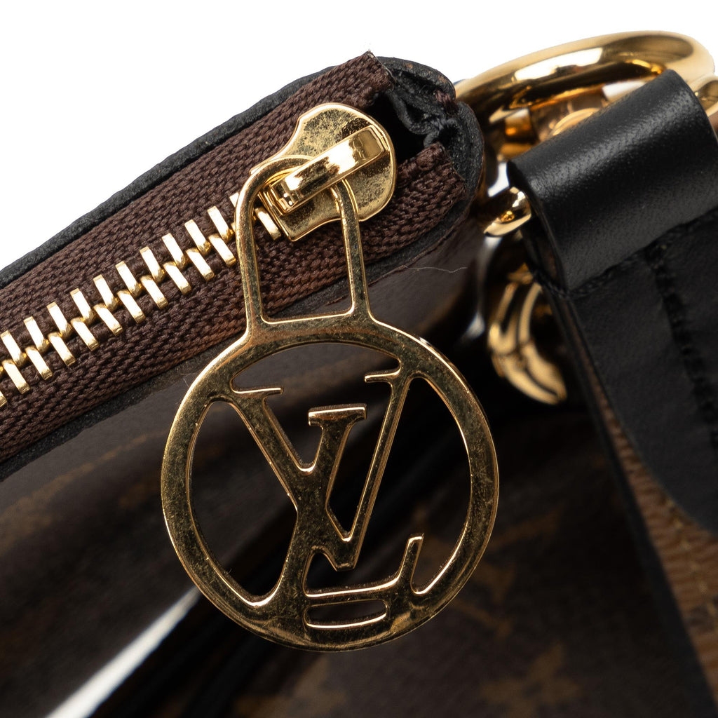 Louis Vuitton Monogram Reverse Giant Trio Pouch (SHG-LrOZZB)