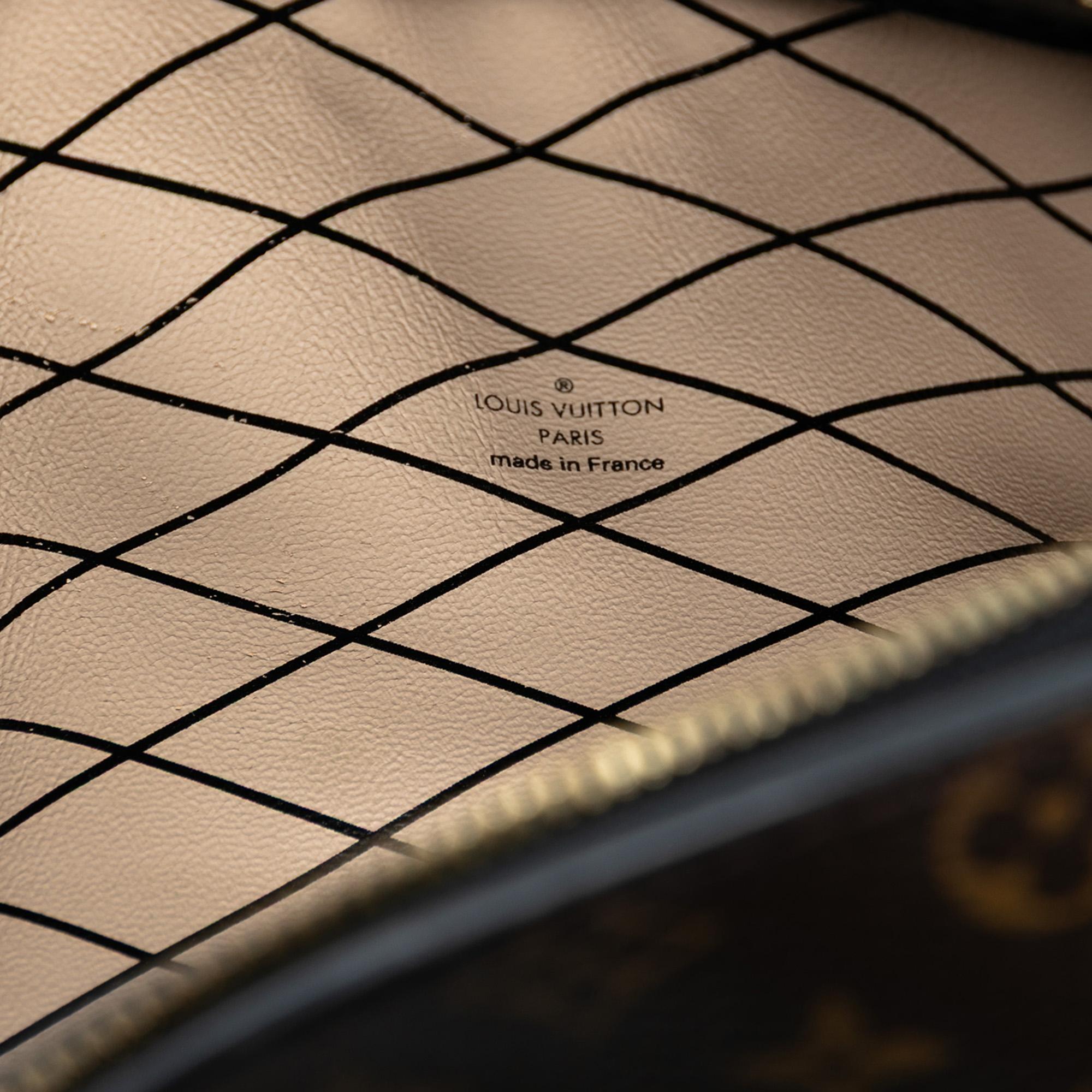 Louis Vuitton Monogram Reverse Trunk Clutch