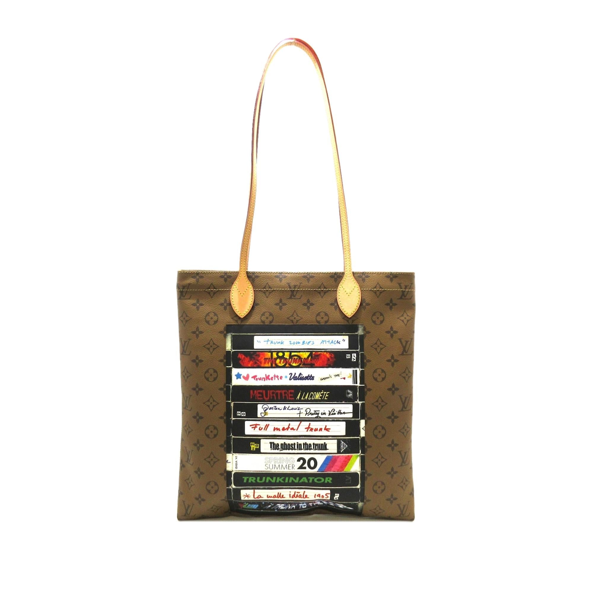 Louis Vuitton Monogram Reverse VHS Tape Carry It (SHG-I9MNJV)