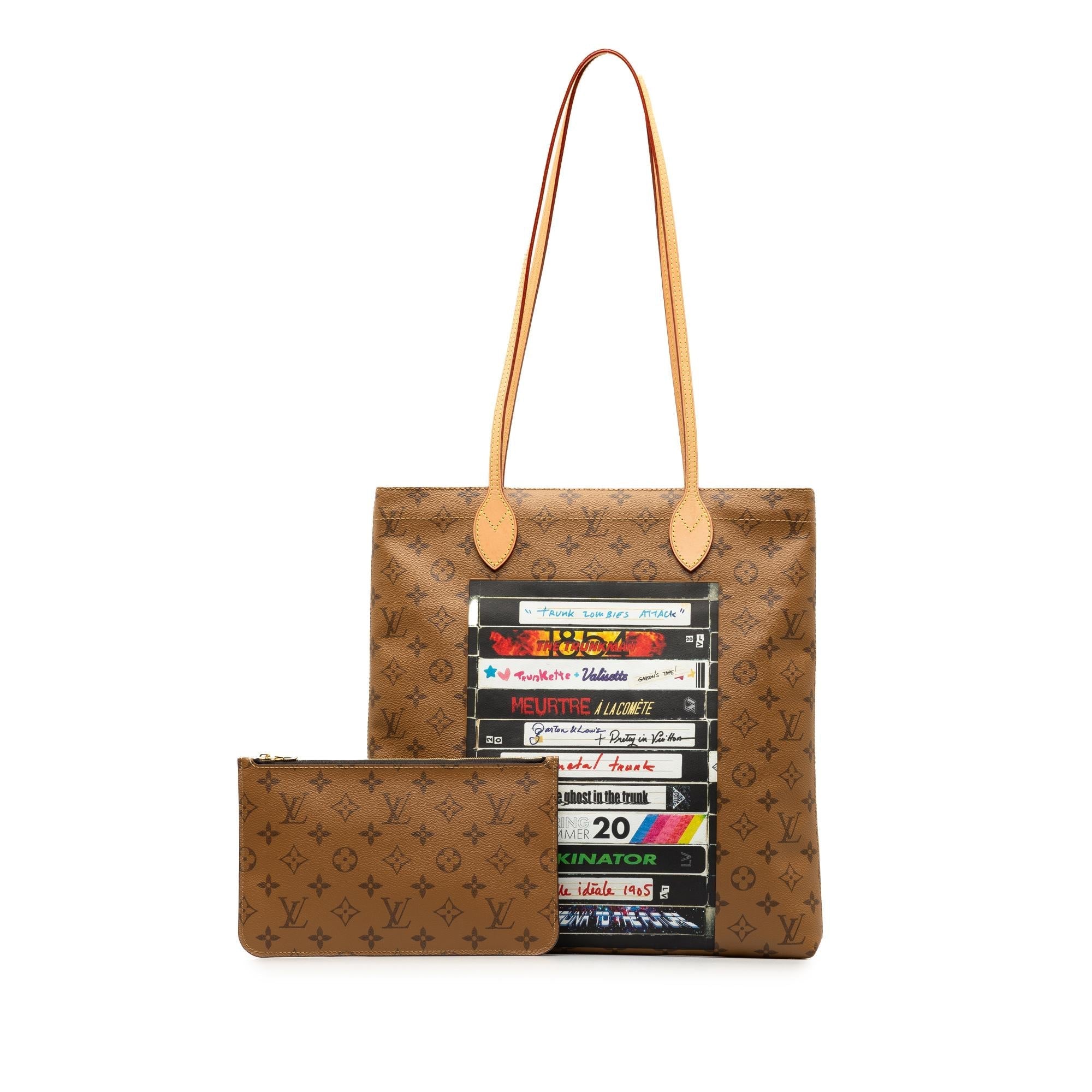 Louis Vuitton Monogram Reverse VHS Tape Carry It (SHG-u5OVjM)