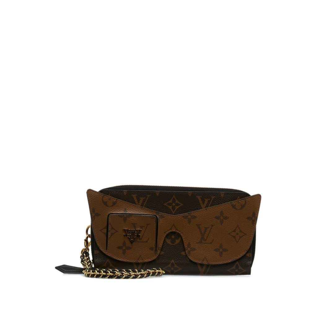 Louis Vuitton Monogram Reverse Zippy Wallet Shades