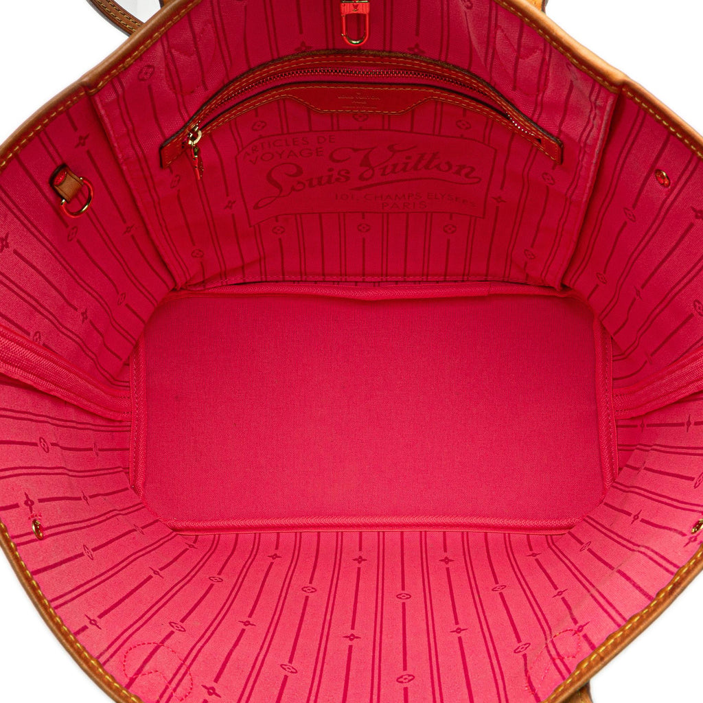 Louis Vuitton Monogram Roses Neverfull MM