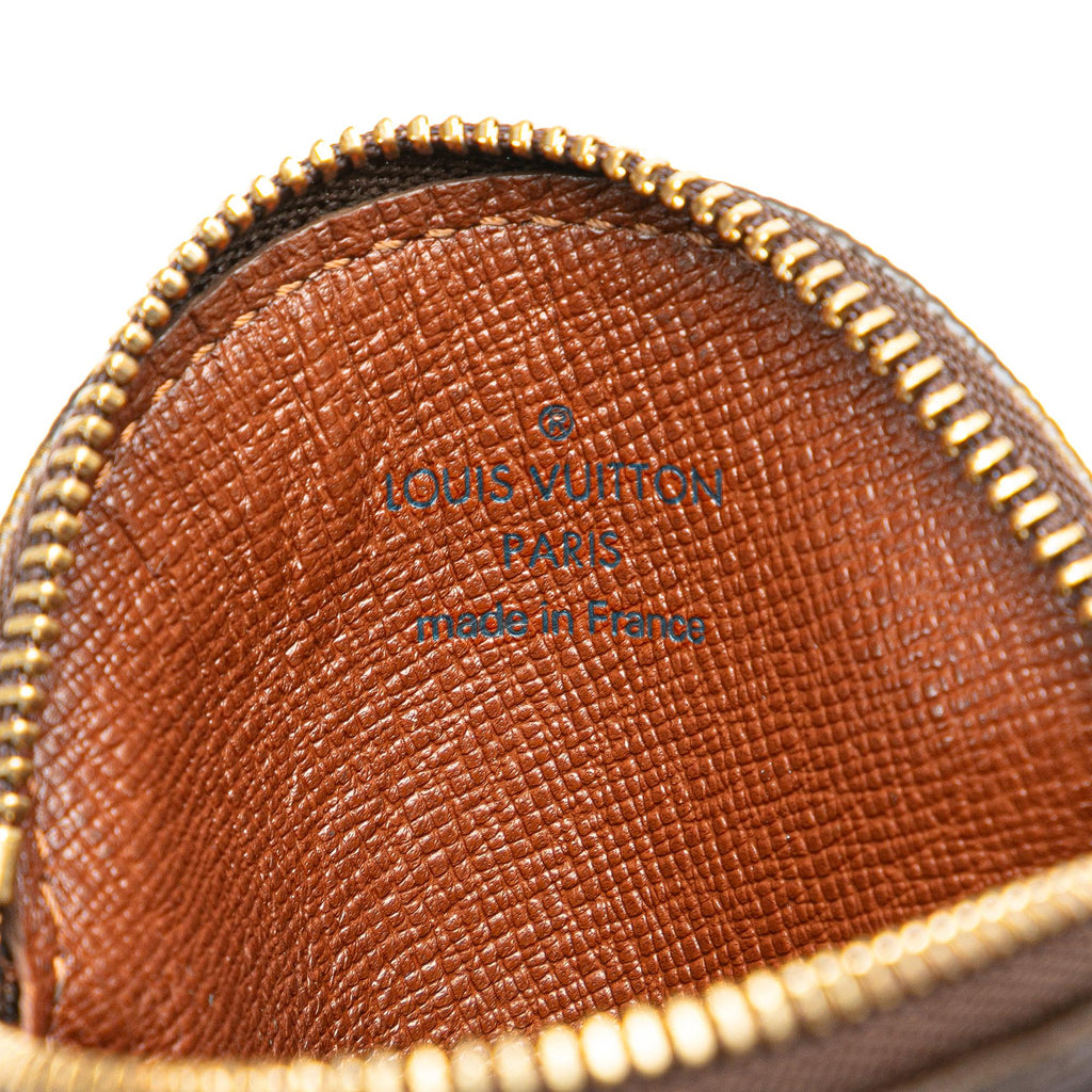 Louis Vuitton Monogram Round Coin Pouch
