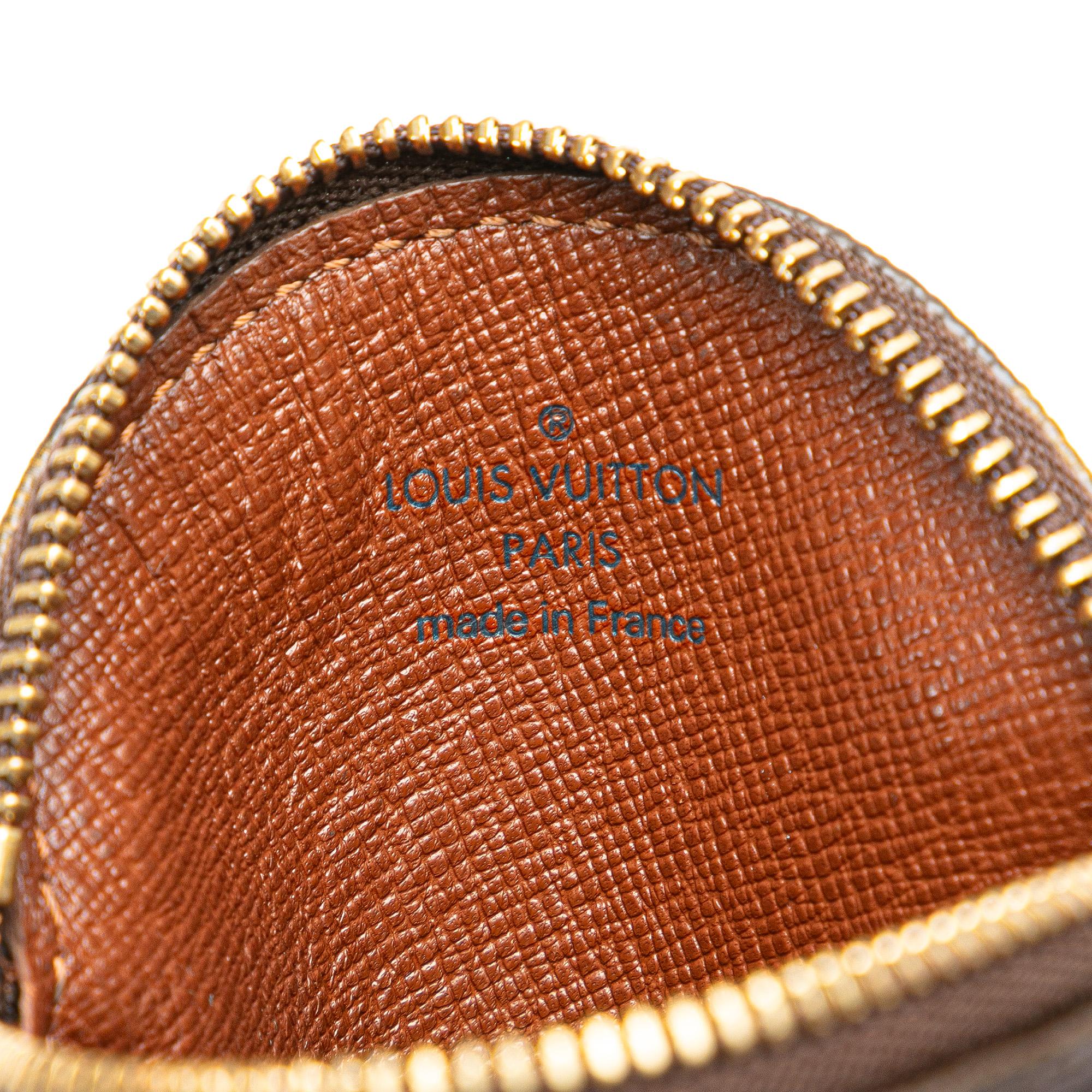 Louis Vuitton Monogram Round Coin Pouch