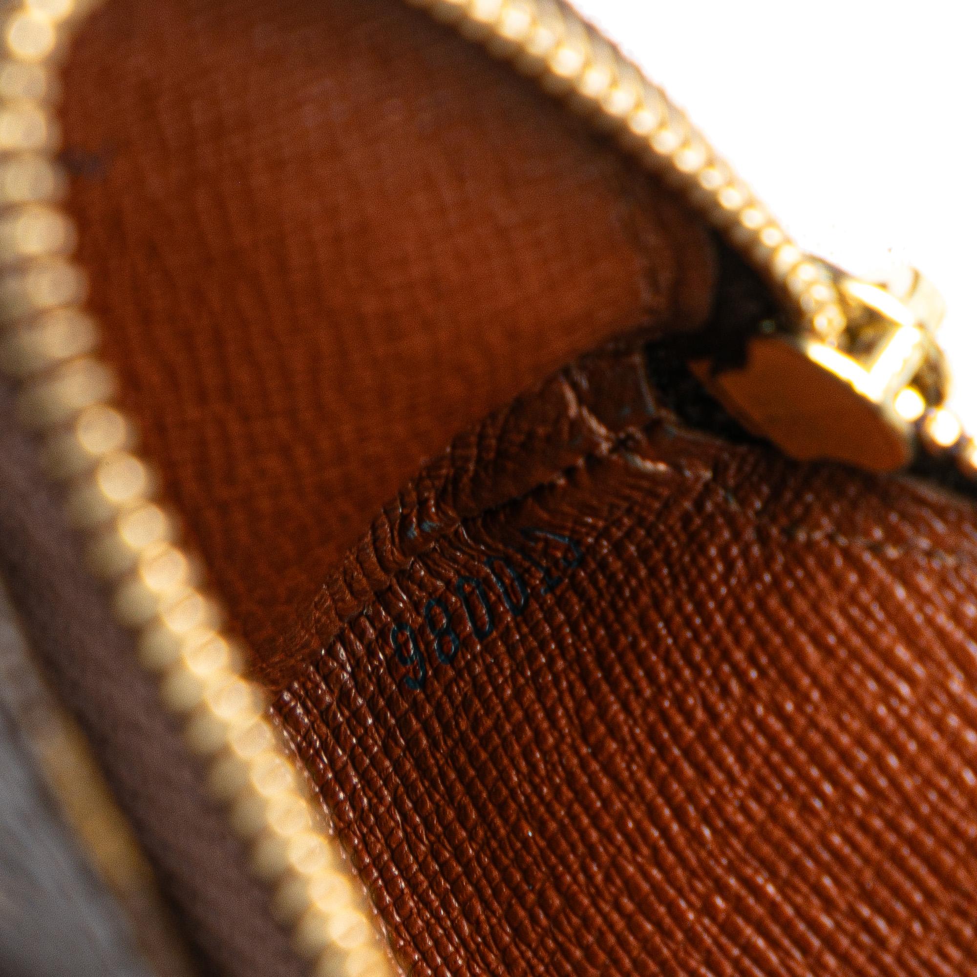 Louis Vuitton Monogram Round Coin Pouch