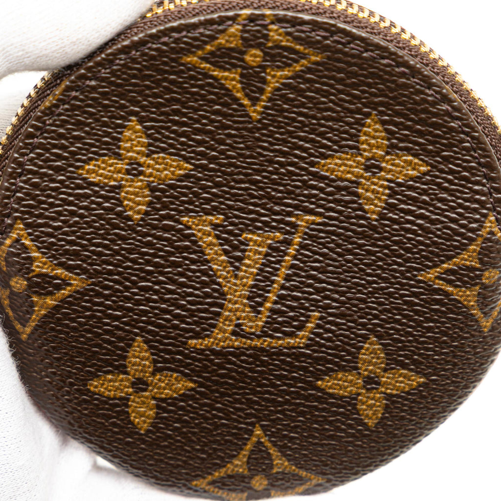 Louis Vuitton Monogram Round Coin Pouch