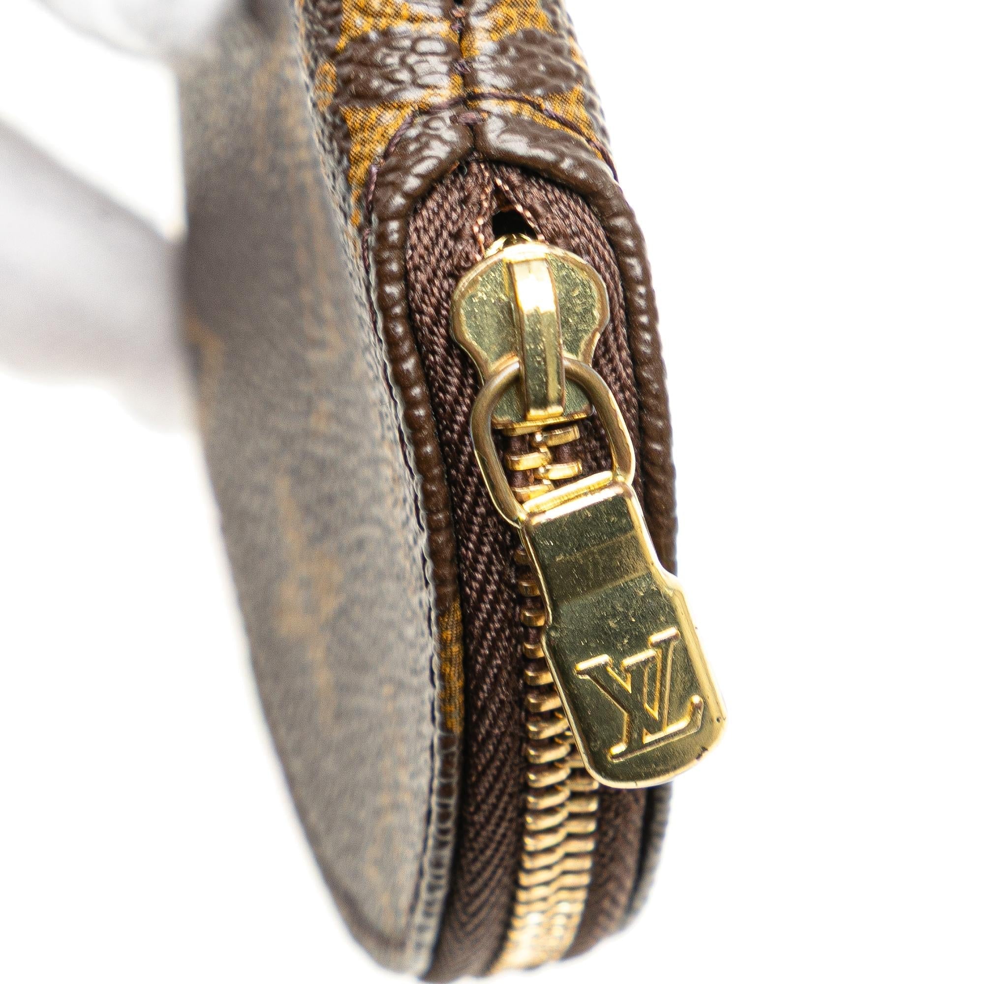 Louis Vuitton Monogram Round Coin Pouch