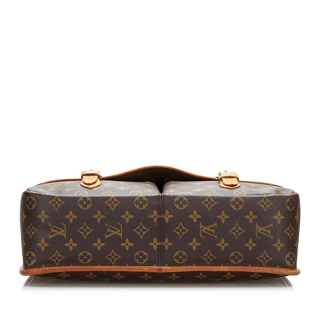Louis Vuitton Monogram Sac Gibeciere GM (SHG-X8pgl5)
