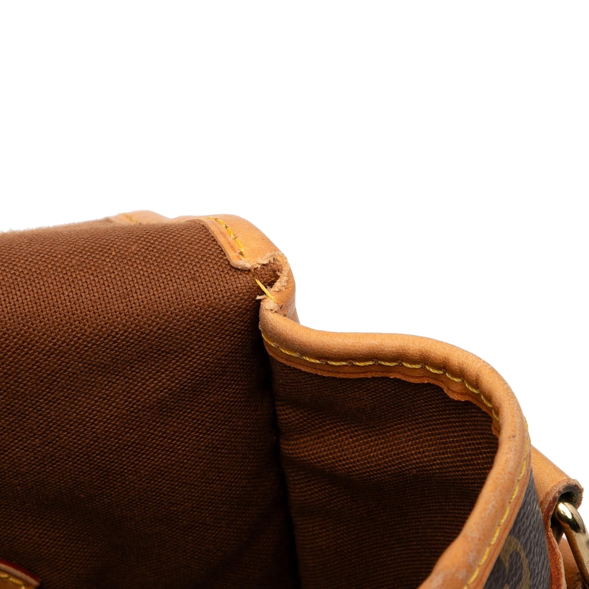Louis Vuitton Monogram Sac Gibeciere GM