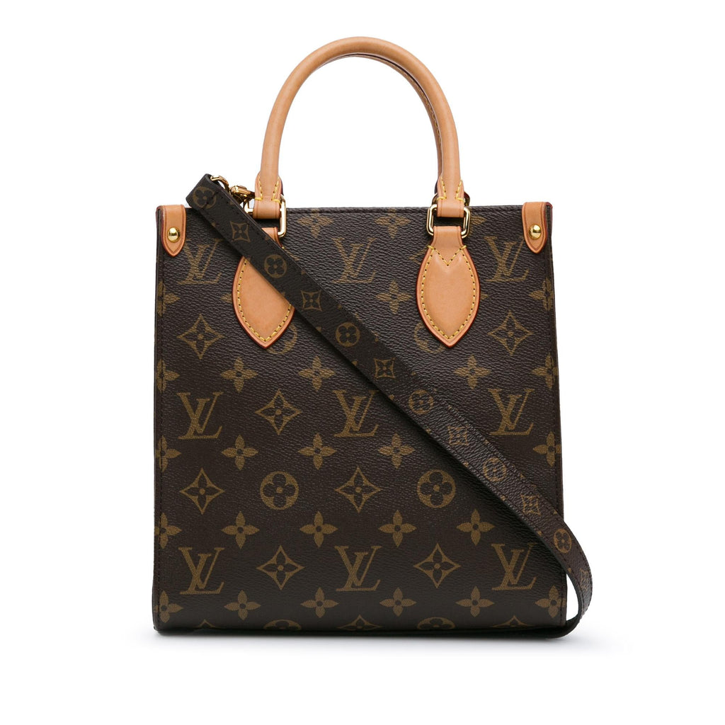 Louis Vuitton Monogram Sac Plat BB (SHG-rwOyp2)