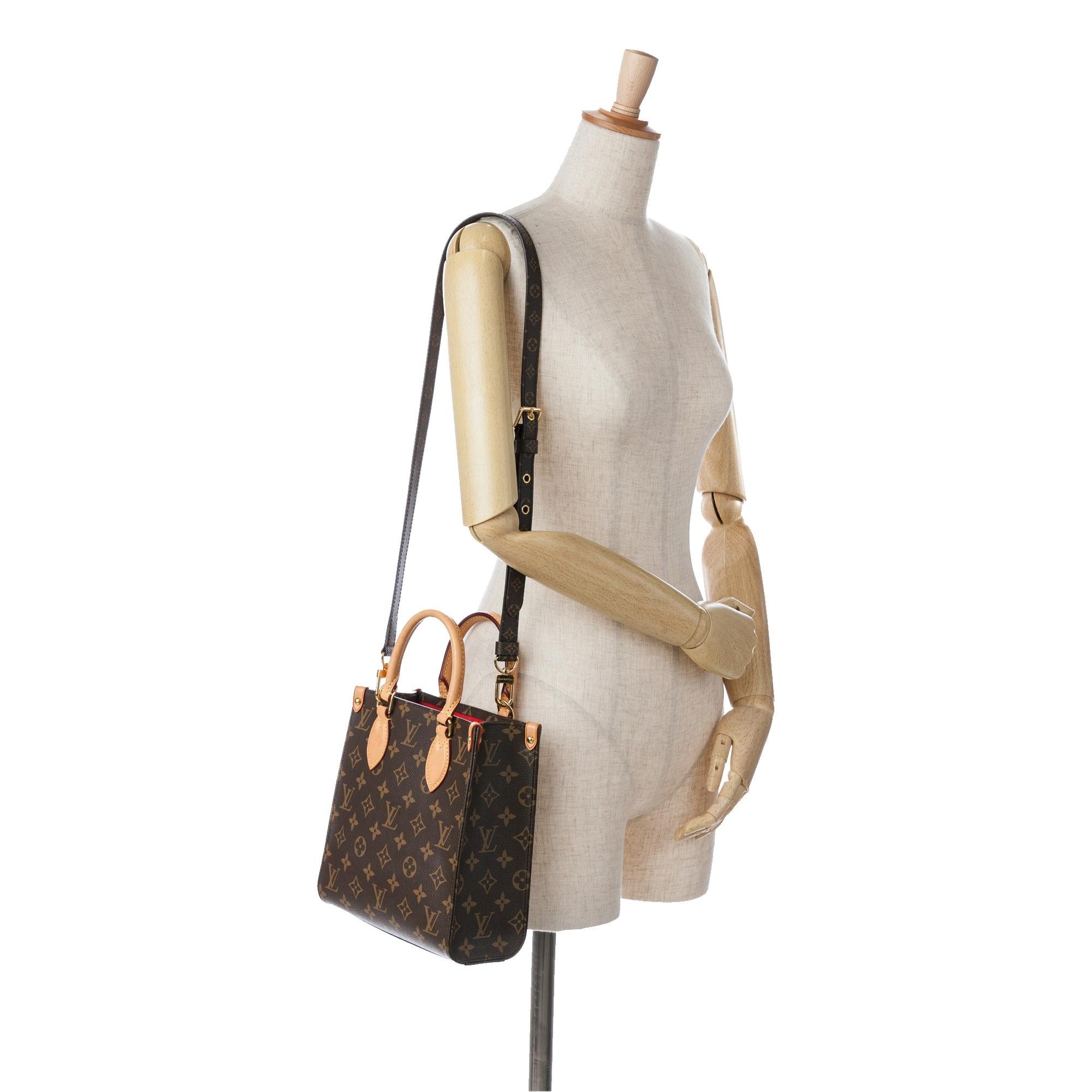 Louis Vuitton Monogram Sac Plat BB (SHG-rwOyp2)