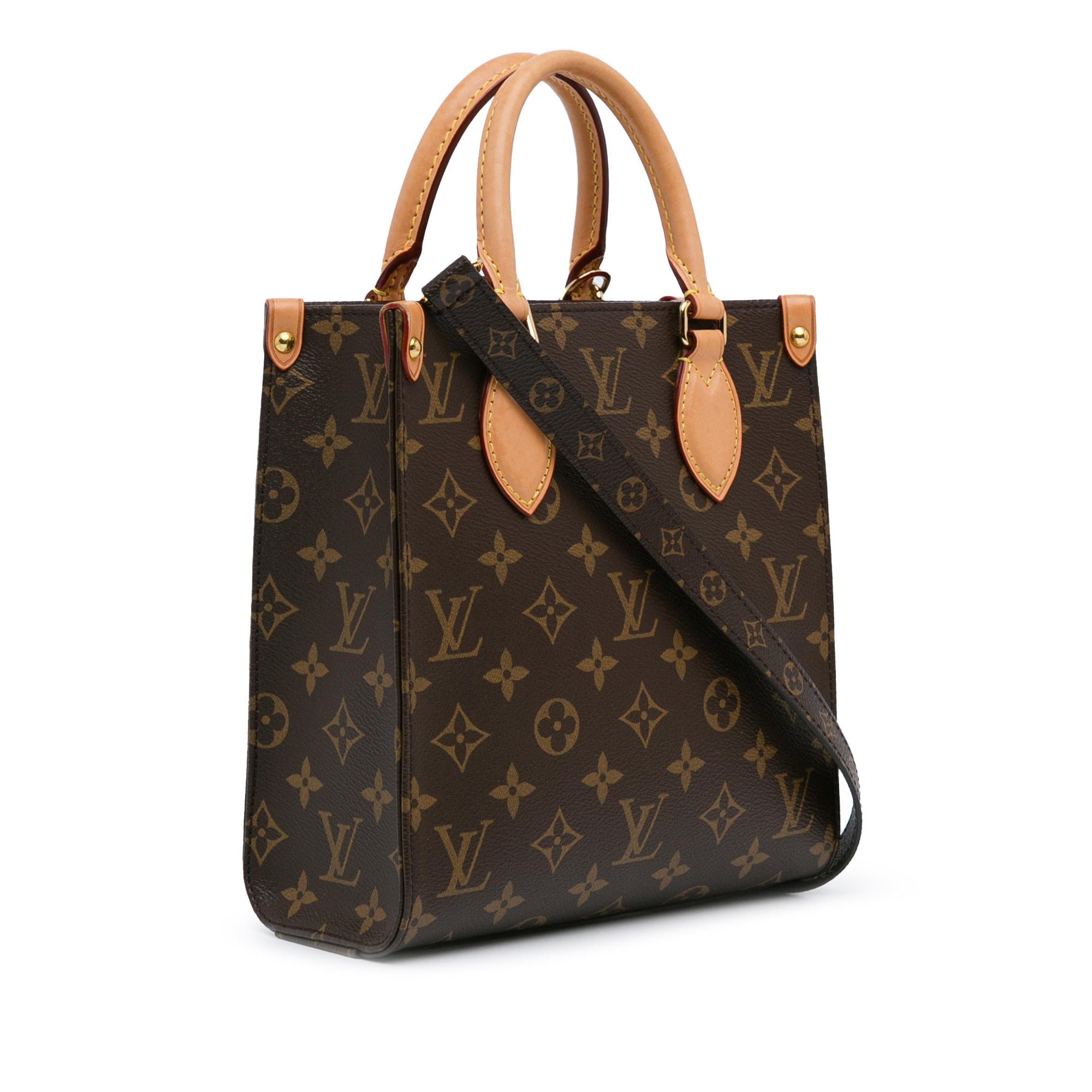 Louis Vuitton Monogram Sac Plat BB (SHG-rwOyp2)