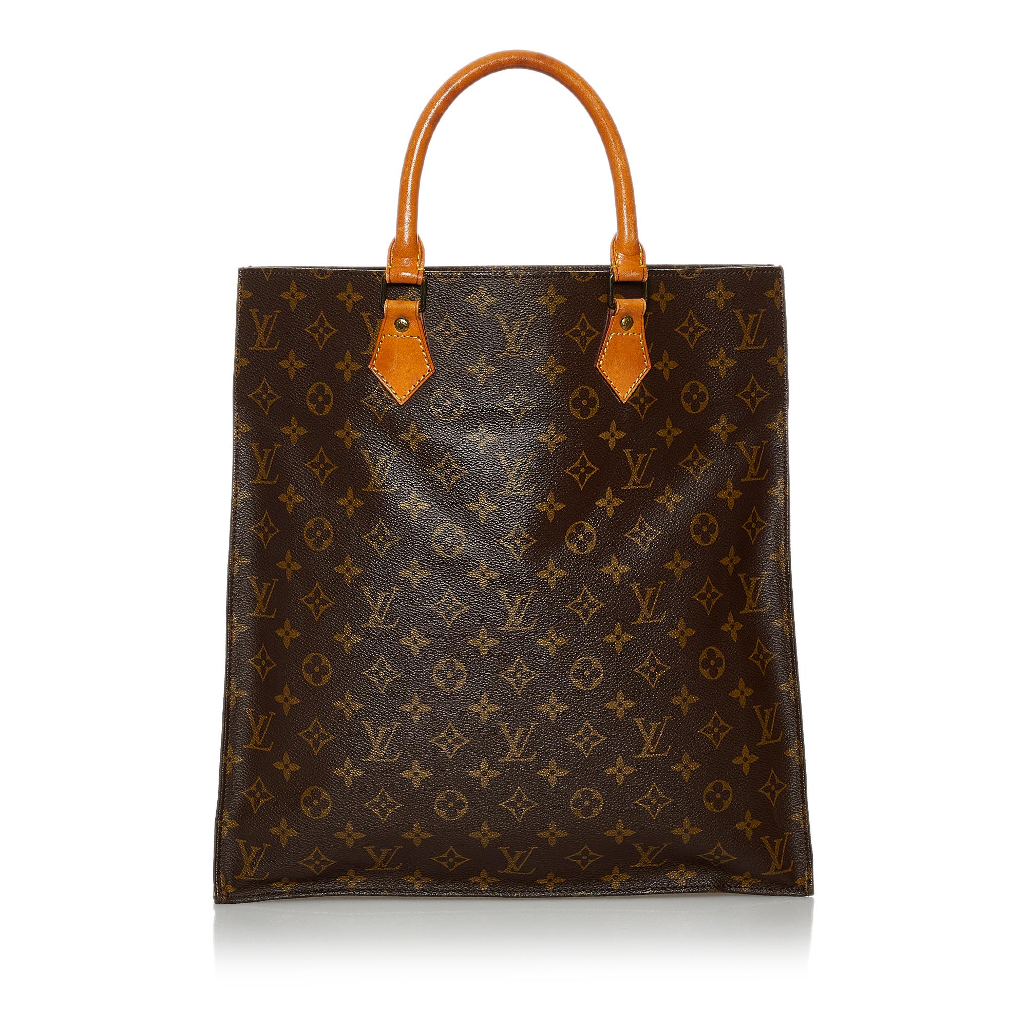 Louis Vuitton Monogram Sac Plat (SHG-28300)