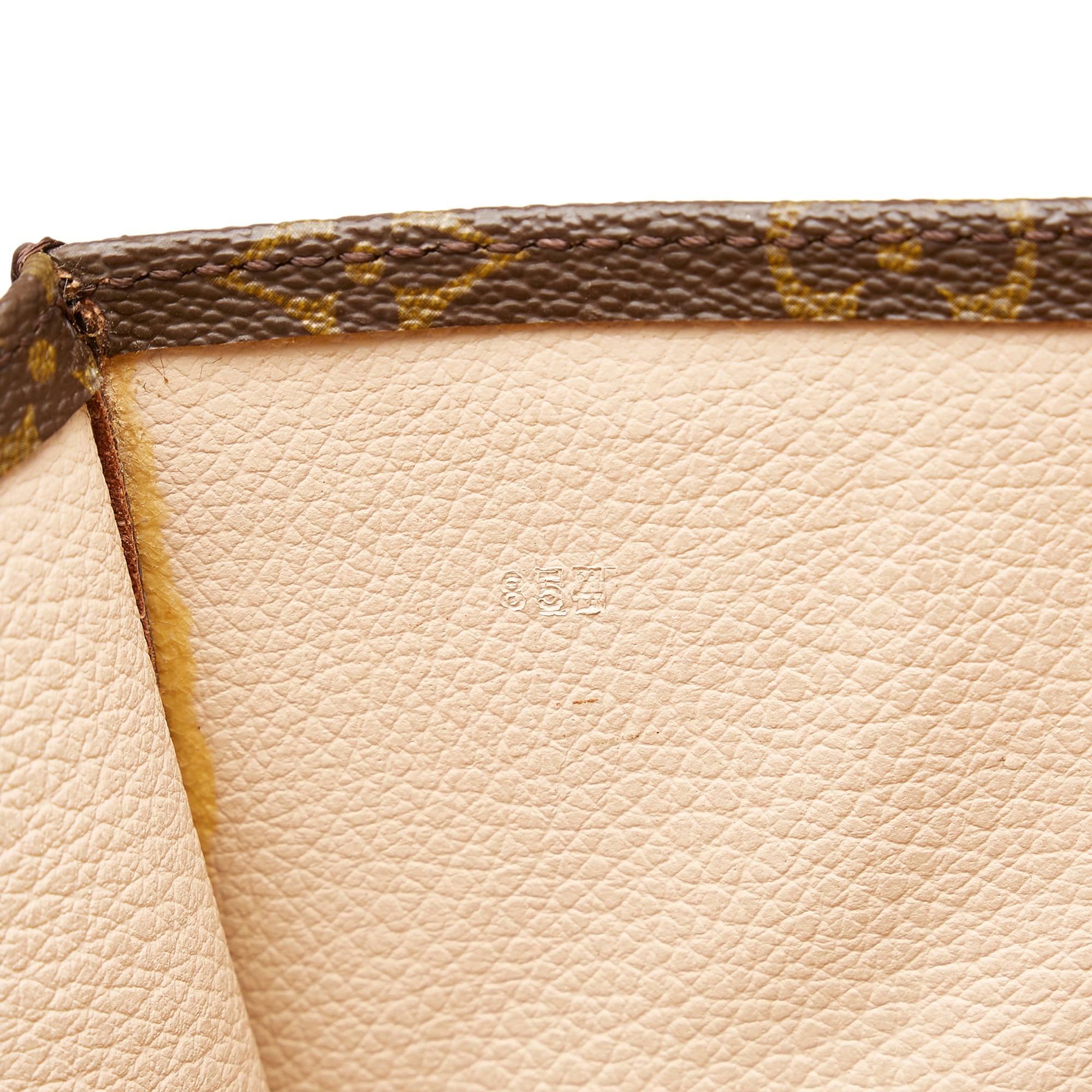 Louis Vuitton Monogram Sac Plat (SHG-28300)