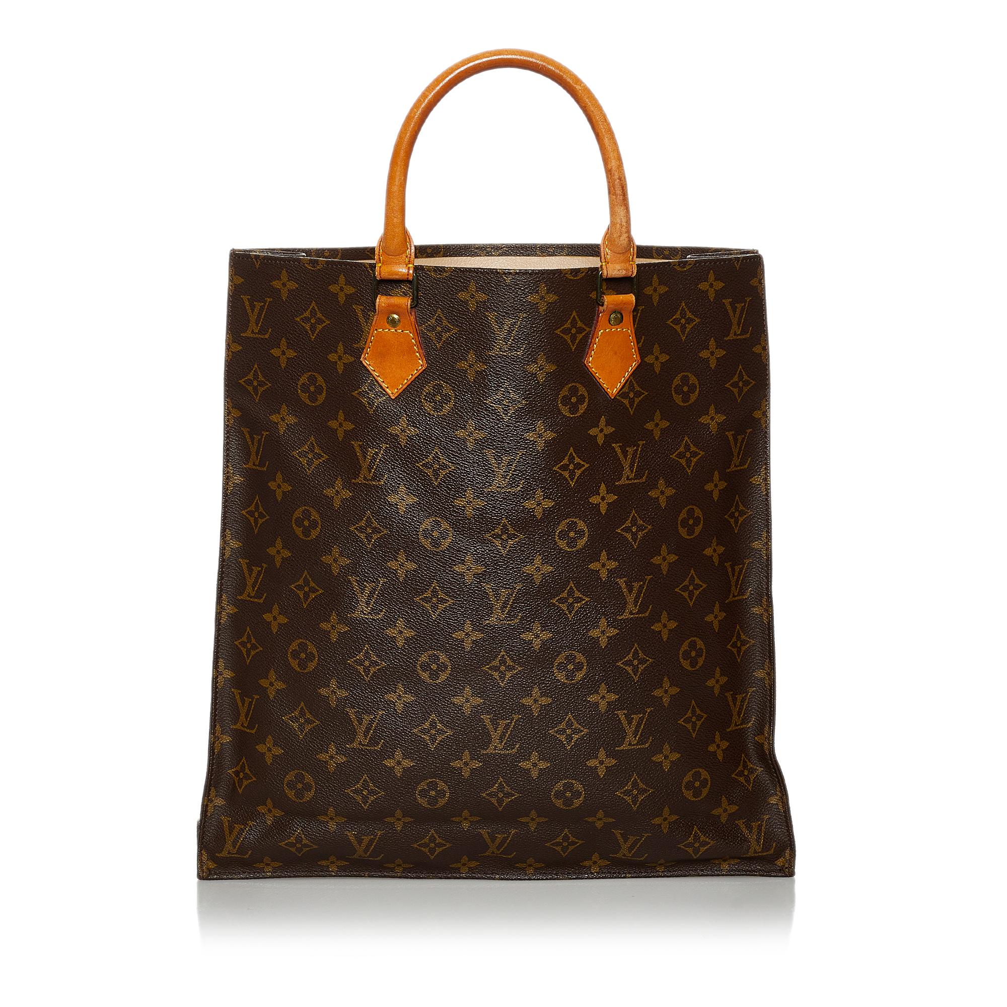 Louis Vuitton Monogram Sac Plat (SHG-28300)