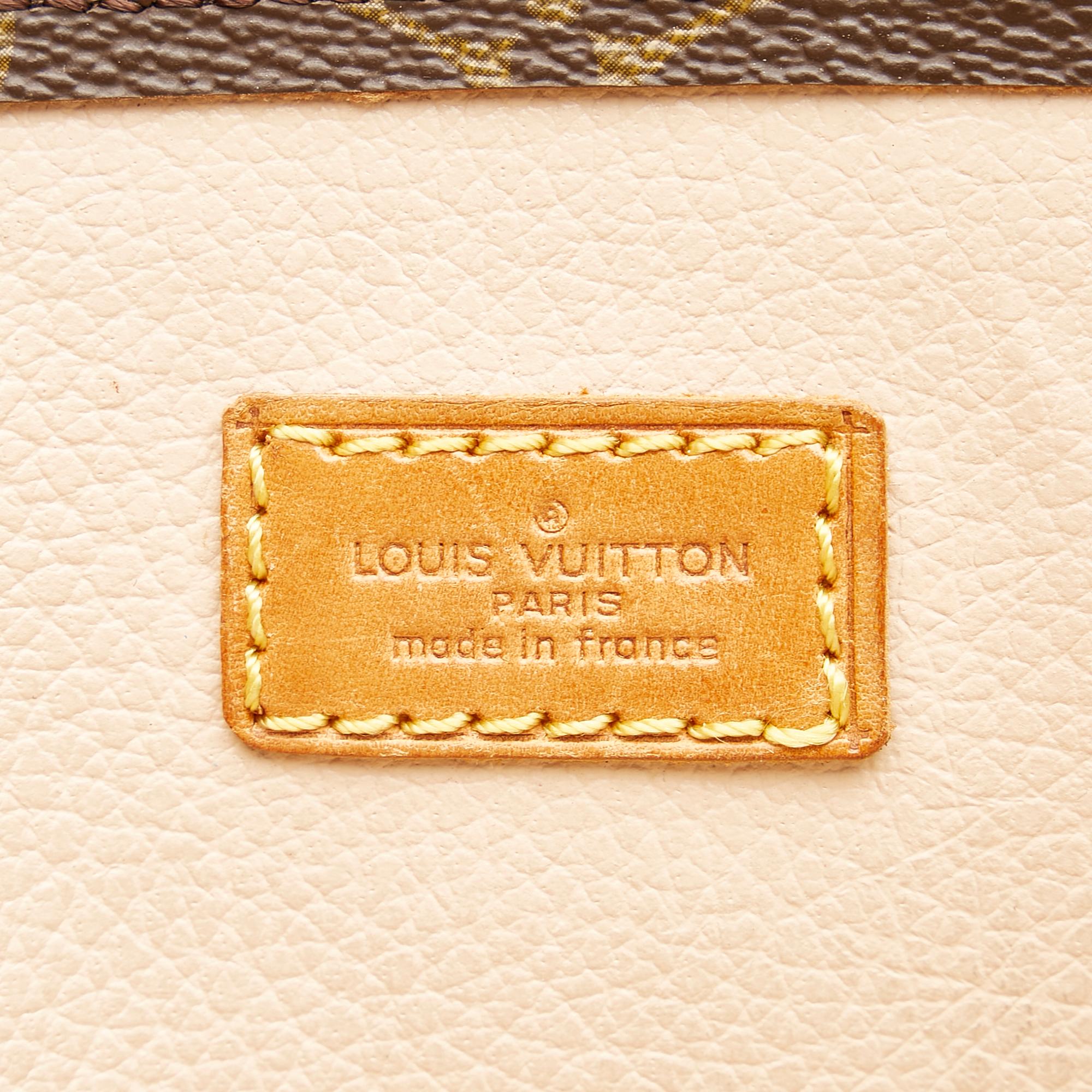 Louis Vuitton Monogram Sac Plat (SHG-28300)