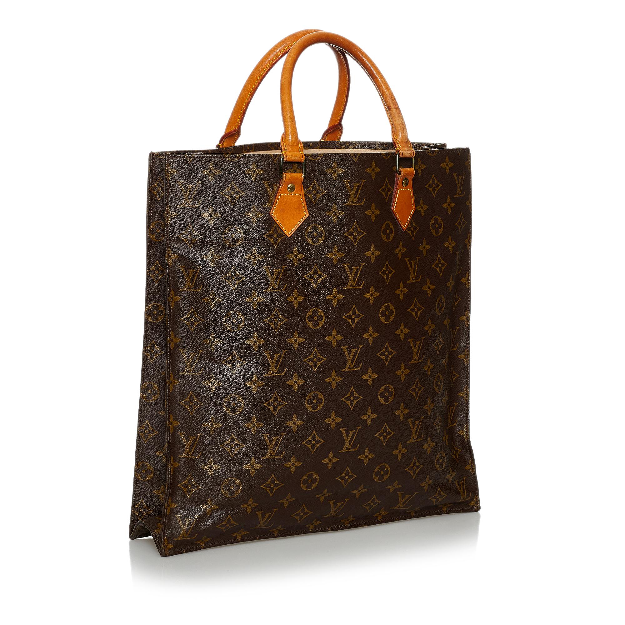Louis Vuitton Monogram Sac Plat (SHG-28300)