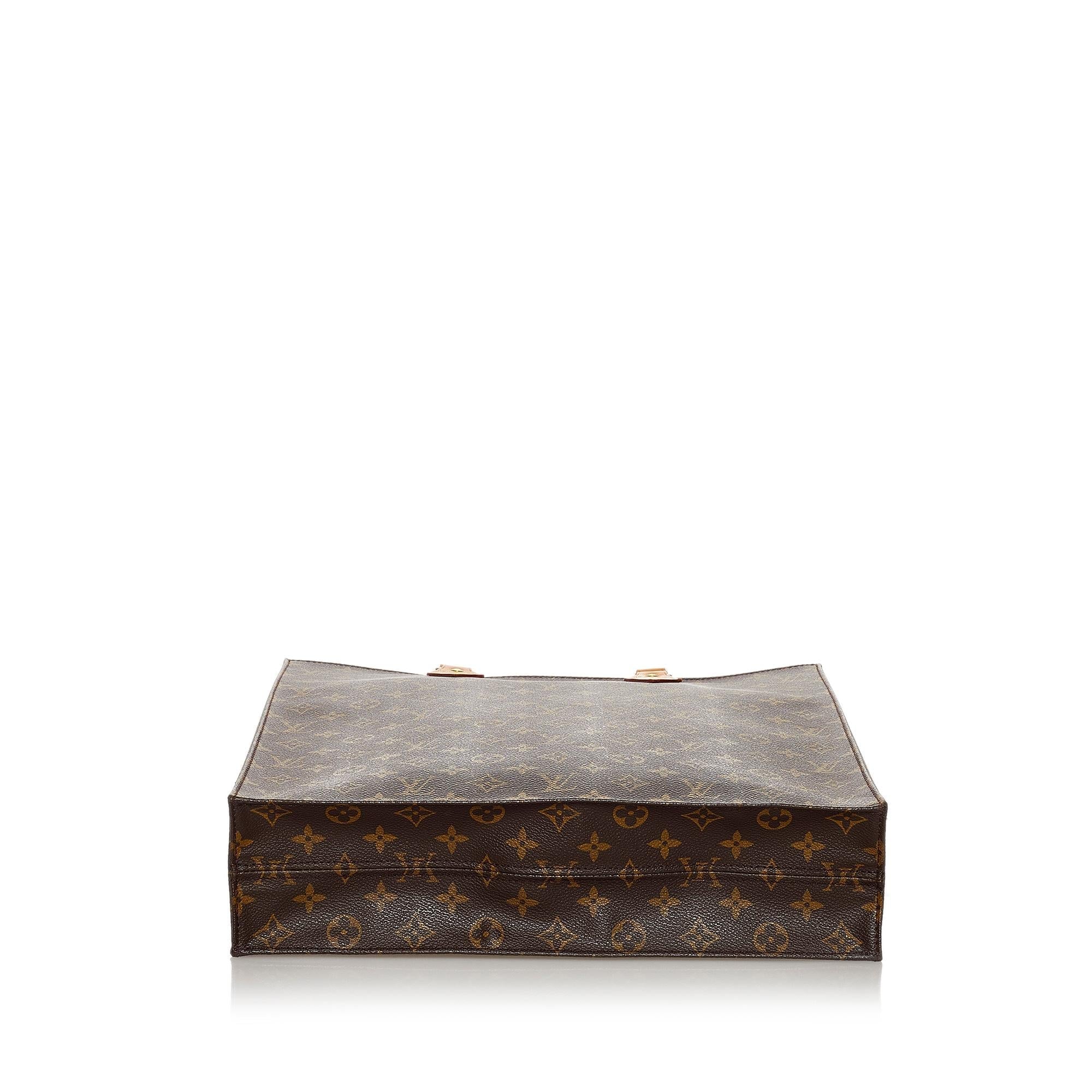 Louis Vuitton Monogram Sac Plat (SHG-32937)