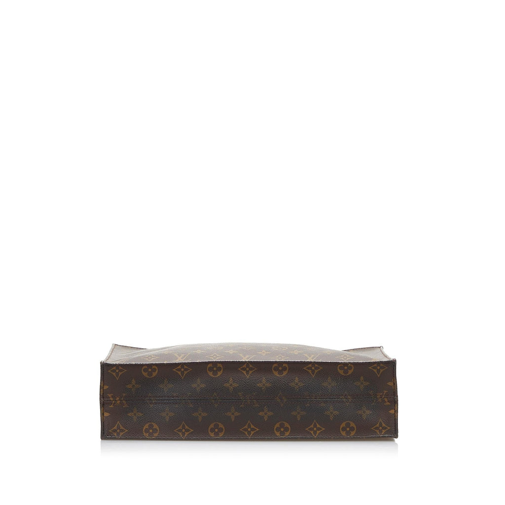 Louis Vuitton Monogram Sac Plat (SHG-Azq2eq)