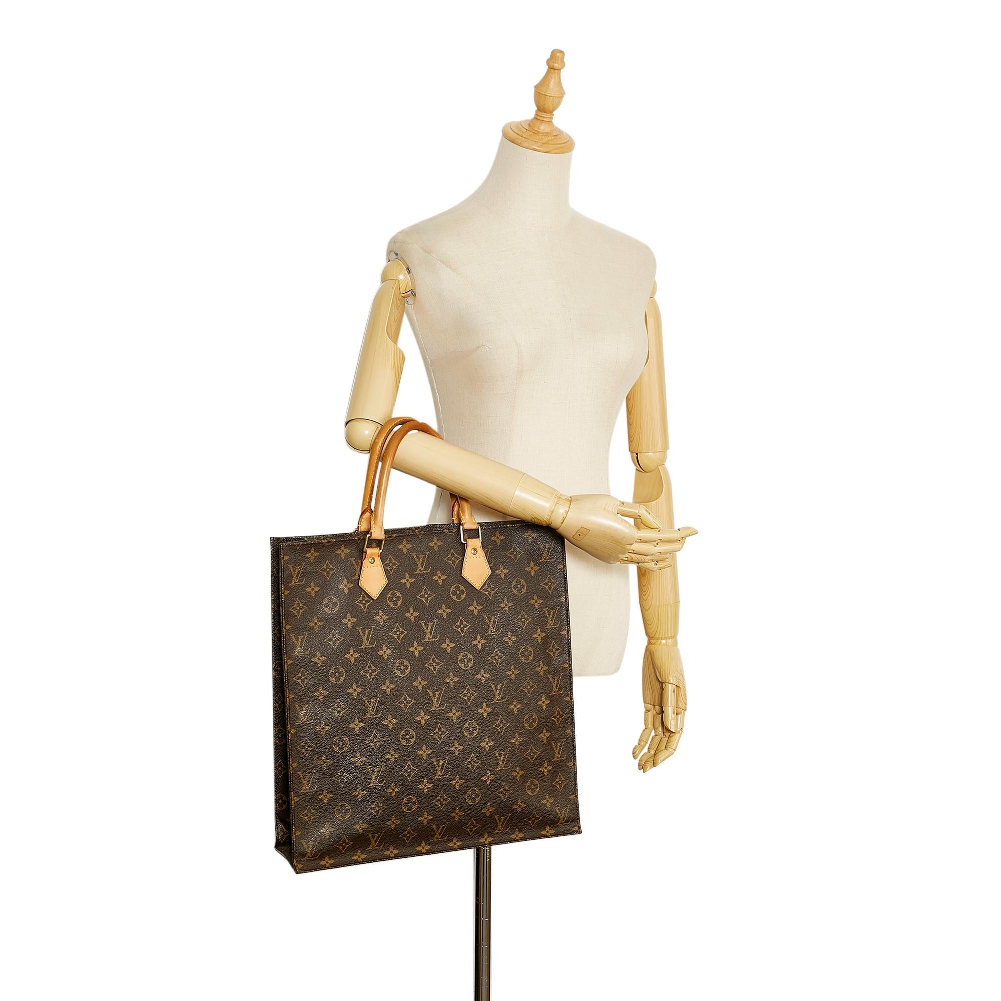 Louis Vuitton Monogram Sac Plat (SHG-RoJwGG)