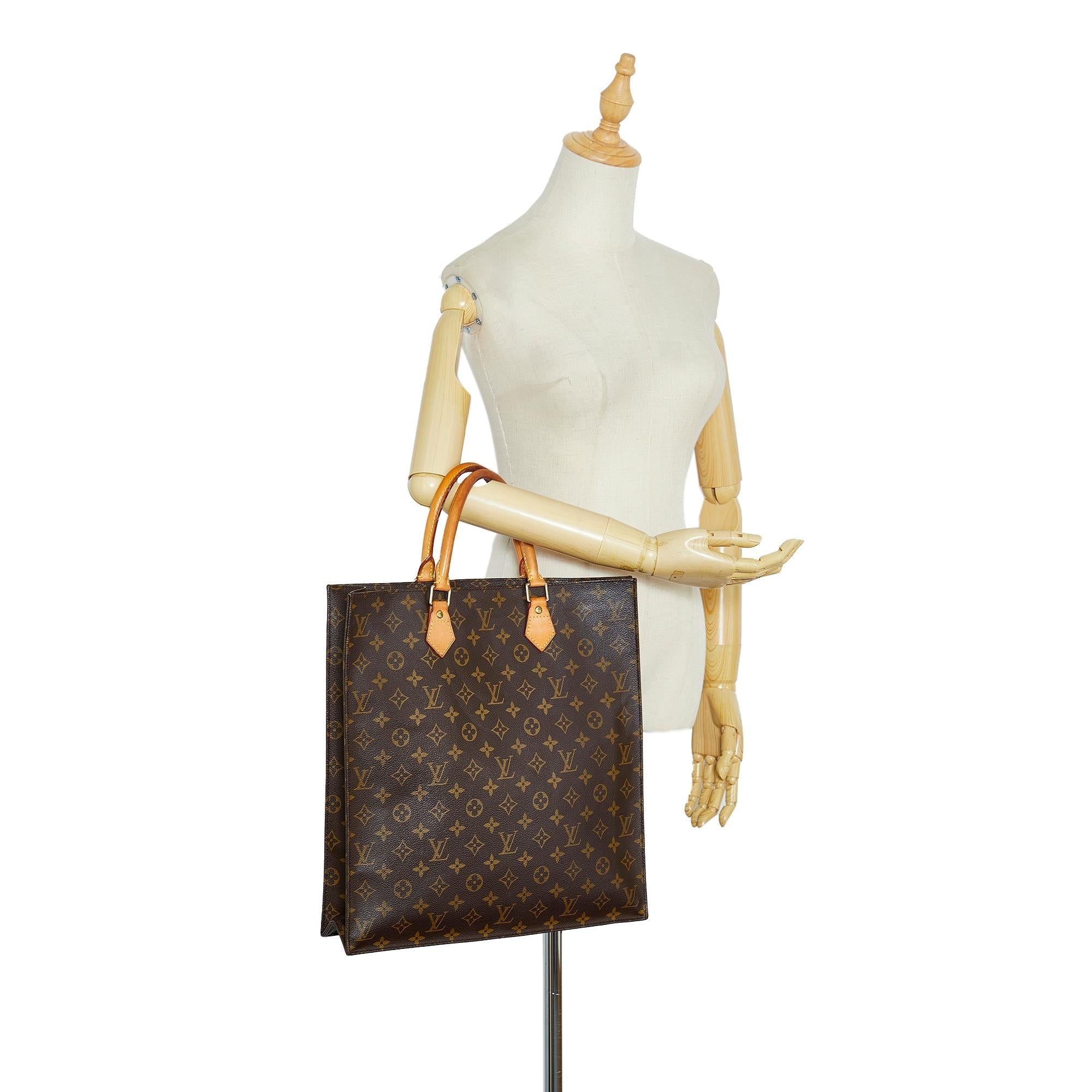 Louis Vuitton Monogram Sac Plat (SHG-xPuWJ3)