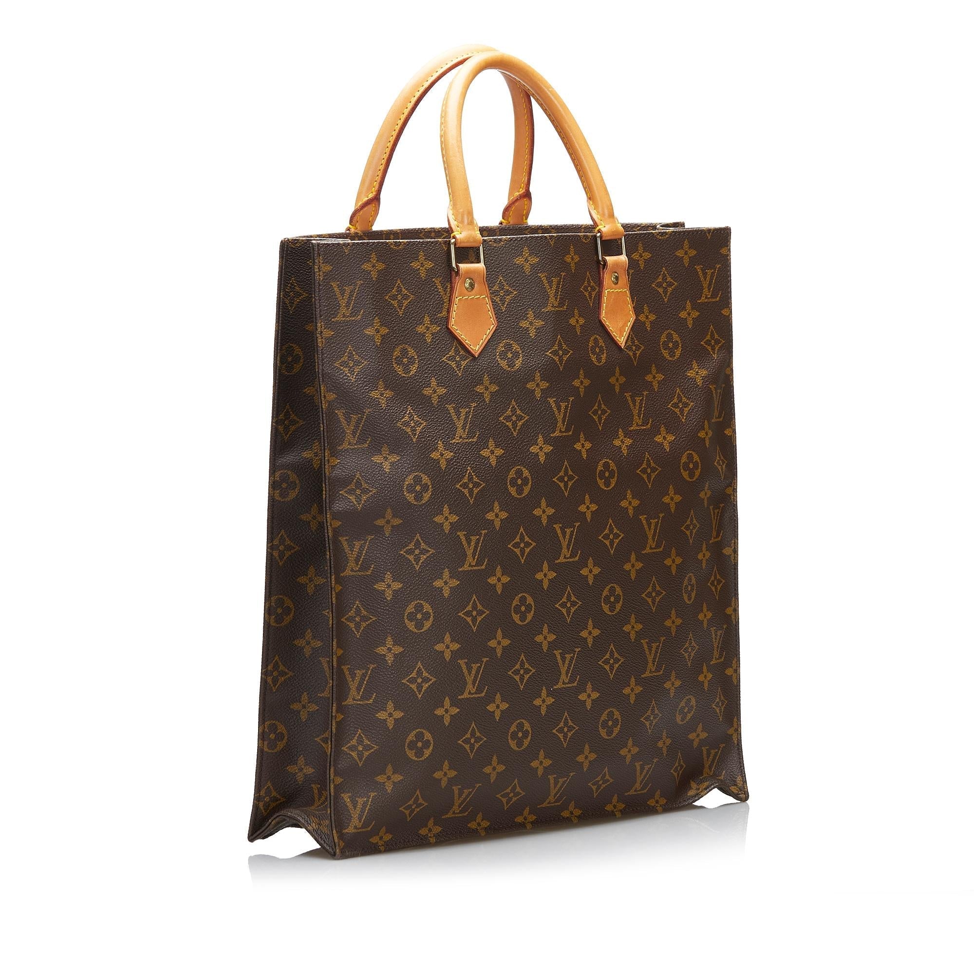 Louis Vuitton Monogram Sac Plat (SHG-HB59b7)