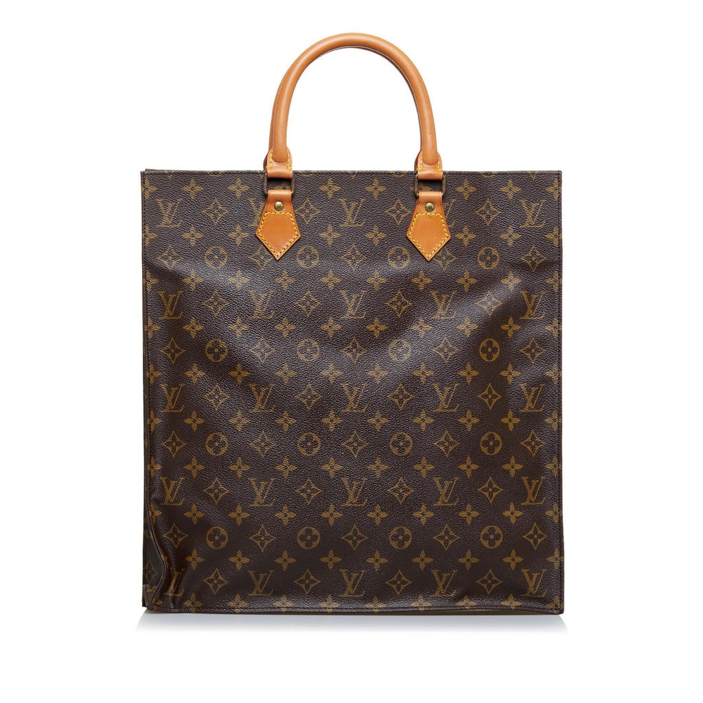 Louis Vuitton Monogram Sac Plat (SHG-eAn2Ds)