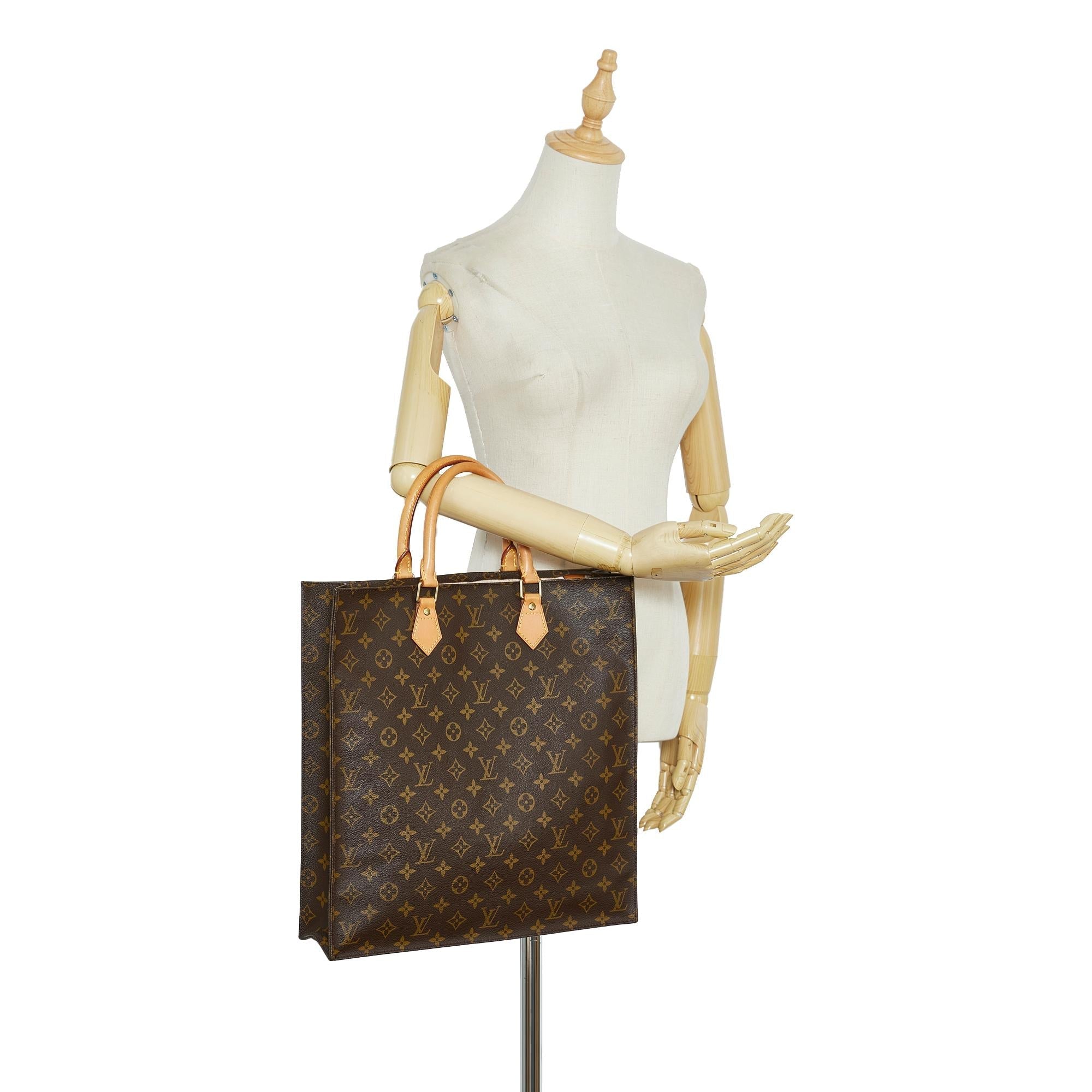 Louis Vuitton Monogram Sac Plat (SHG-eU7Gbk)