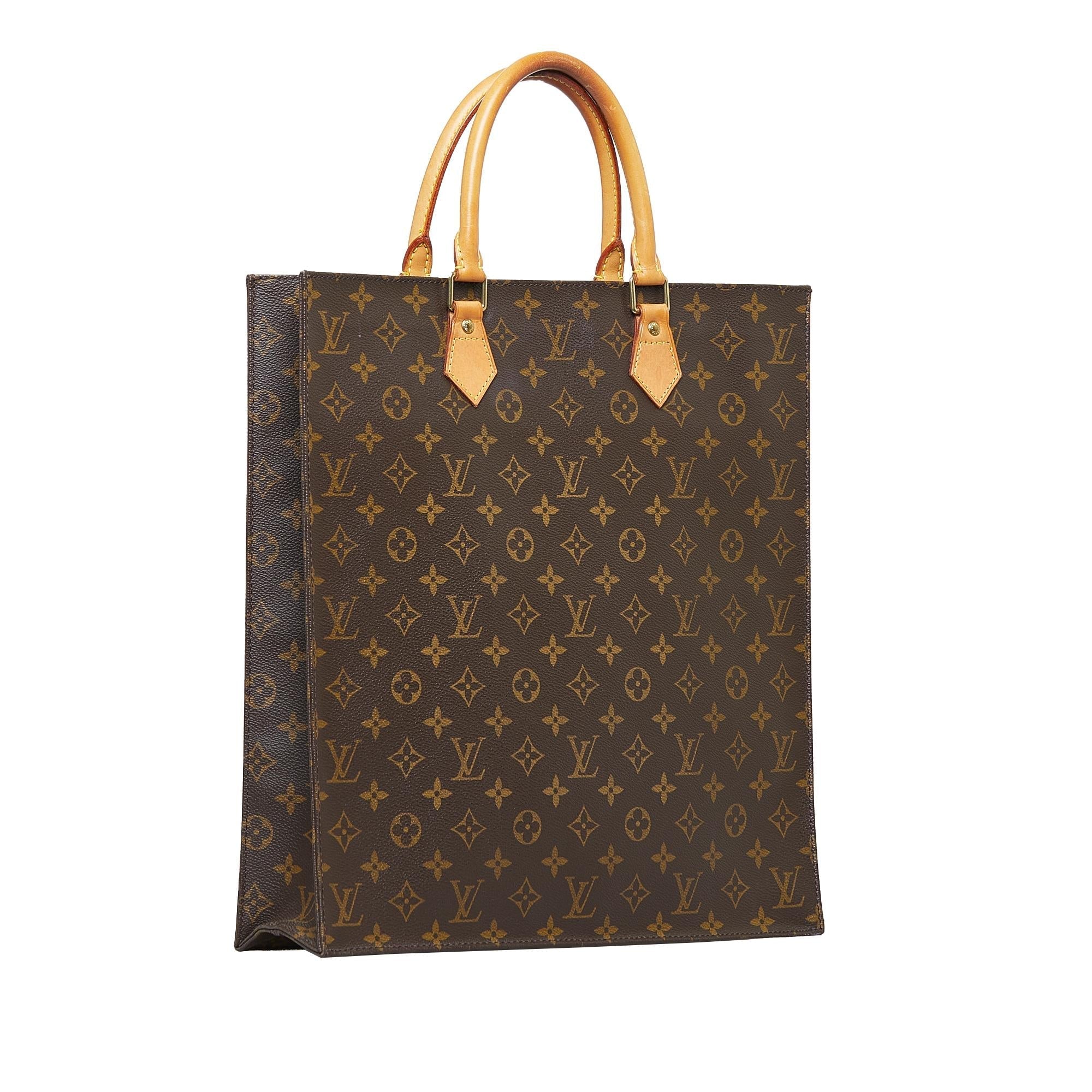 Louis Vuitton Monogram Sac Plat (SHG-T8dJsx)