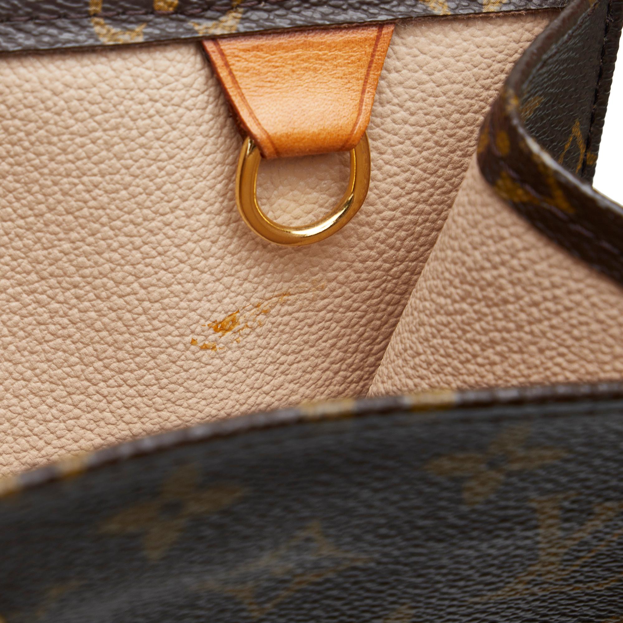 Louis Vuitton Monogram Sac Plat (SHG-y7sz31)
