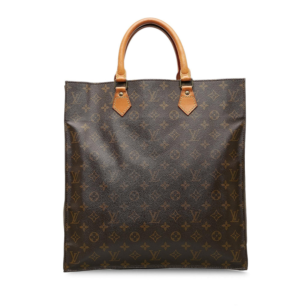Louis Vuitton Monogram Sac Plat (SHG-KN556R)