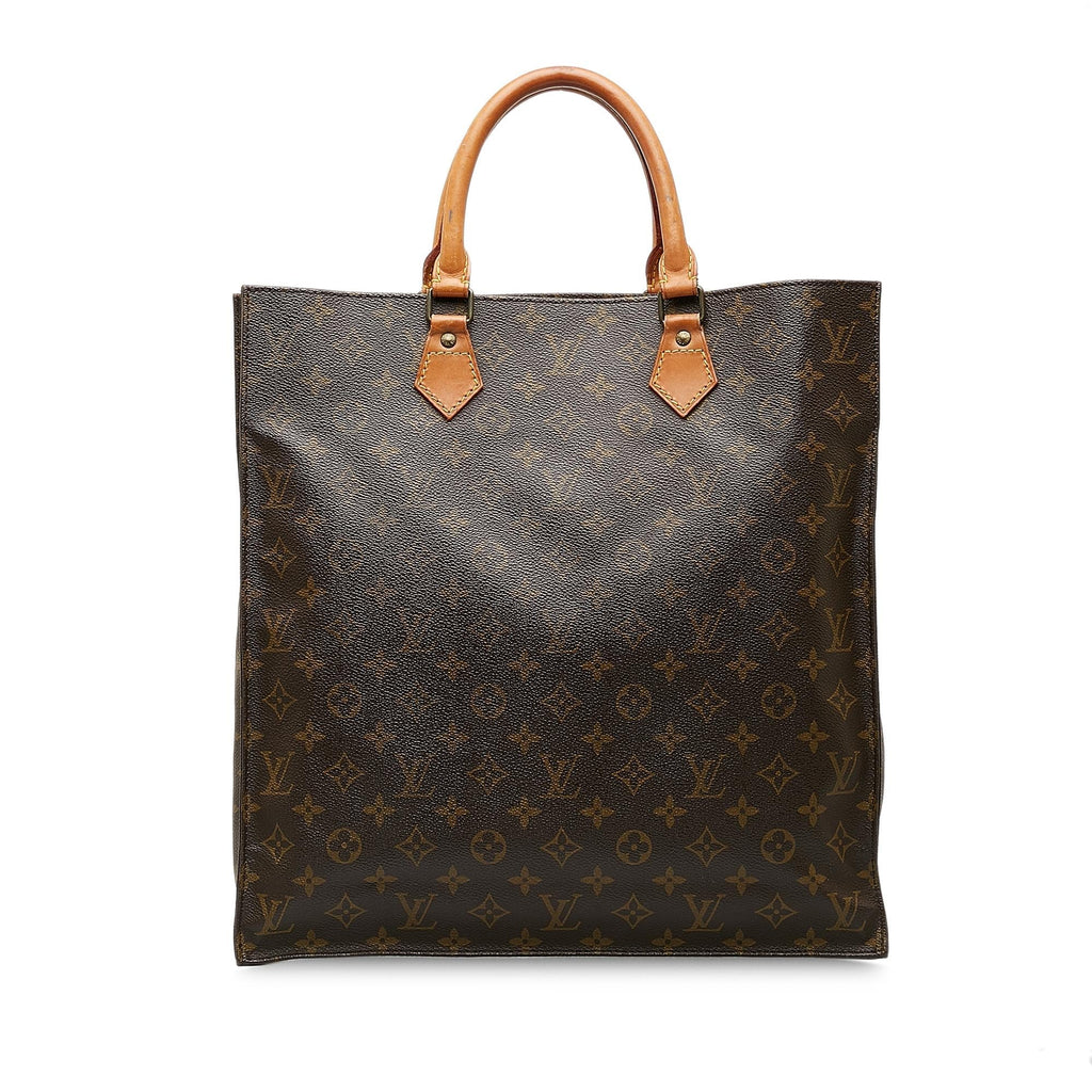 Louis Vuitton Monogram Sac Plat (SHG-KN556R)