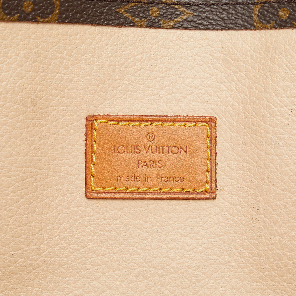 Louis Vuitton Monogram Sac Plat (SHG-KN556R)