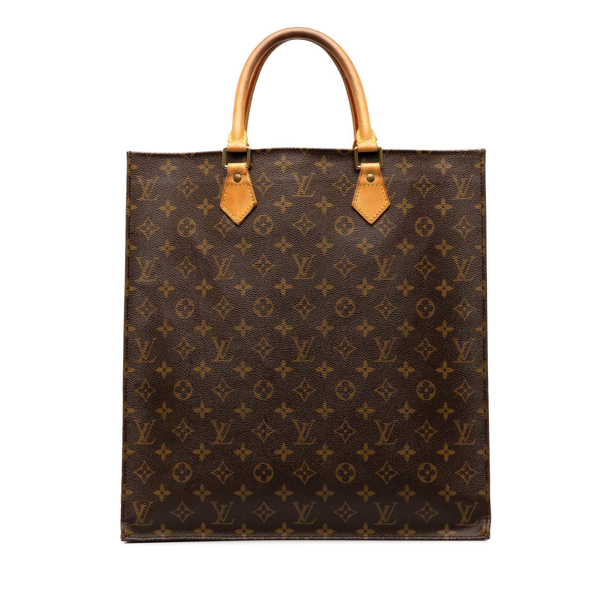 Louis Vuitton Monogram Sac Plat (SHG-HpMdl0)