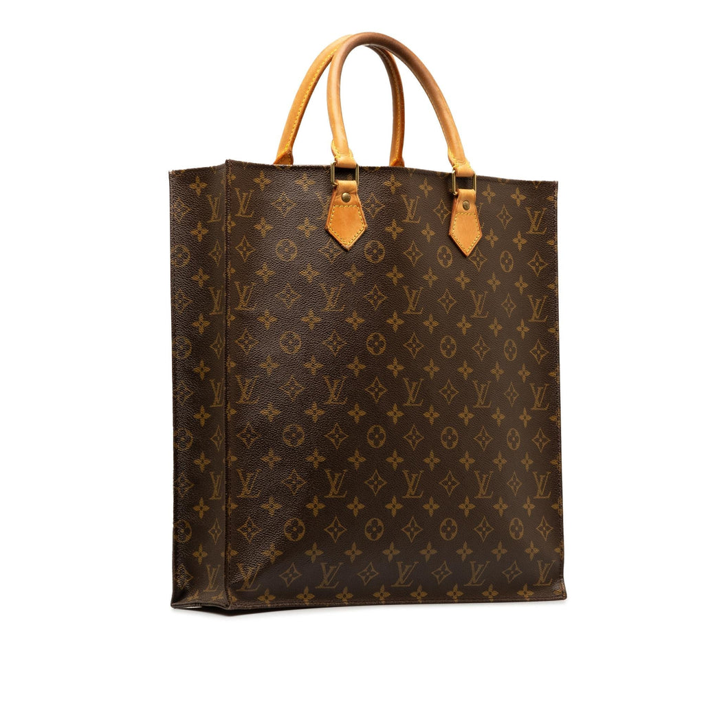 Louis Vuitton Monogram Sac Plat (SHG-HpMdl0)