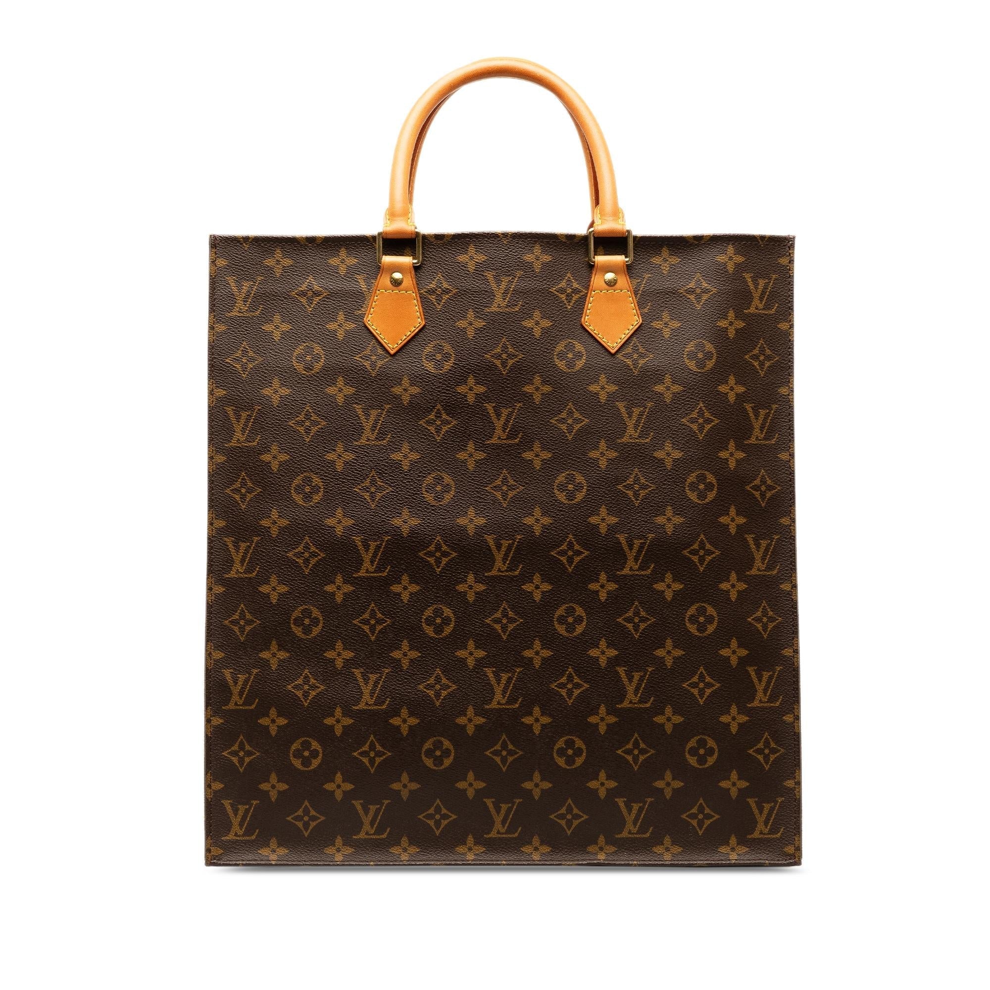 Louis Vuitton Monogram Sac Plat (SHG-Ts27B0)