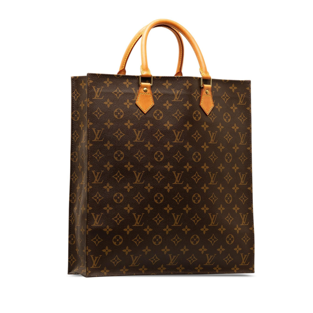 Louis Vuitton Monogram Sac Plat (SHG-Ts27B0)