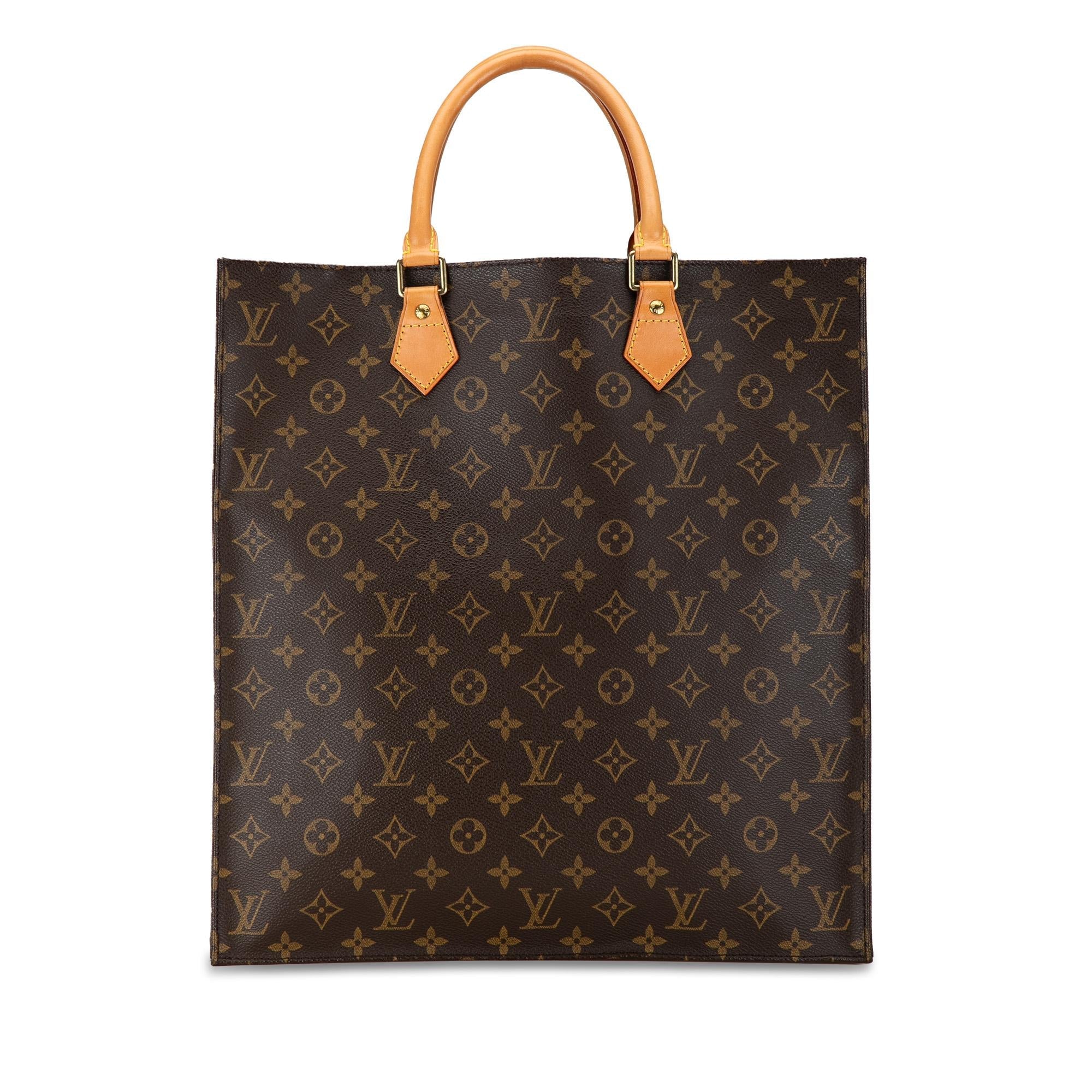 Louis Vuitton Monogram Sac Plat (SHG-RIniBV)