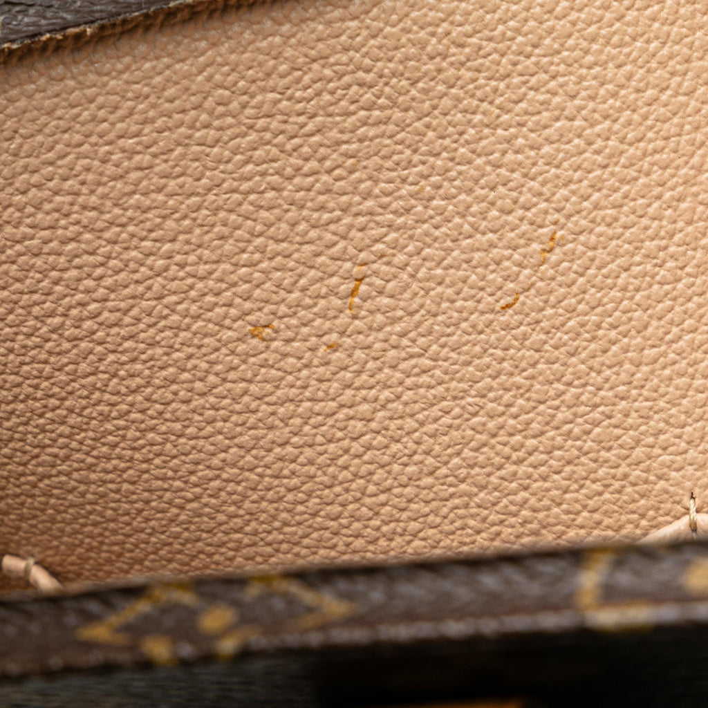 Louis Vuitton Monogram Sac Plat (SHG-RIniBV)