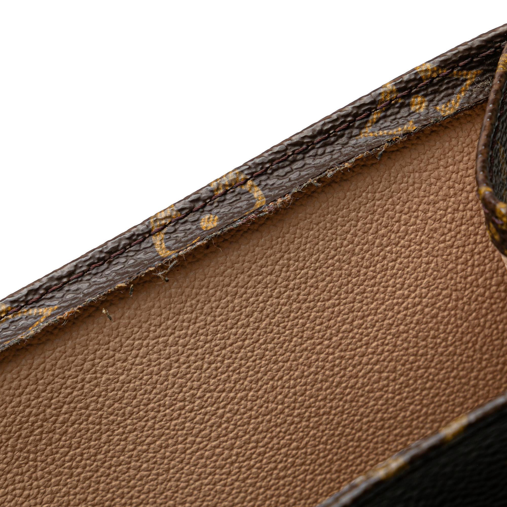 Louis Vuitton Monogram Sac Plat (SHG-RIniBV)