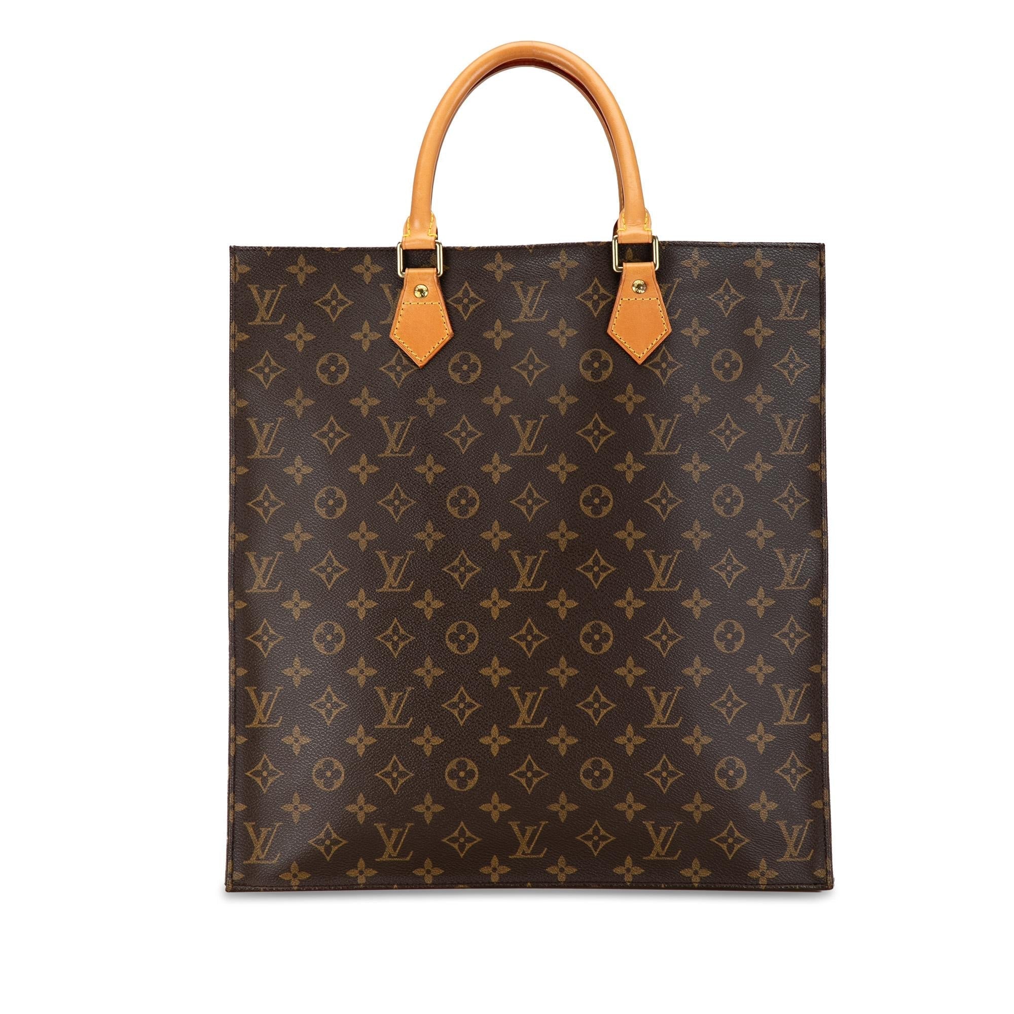 Louis Vuitton Monogram Sac Plat (SHG-RIniBV)