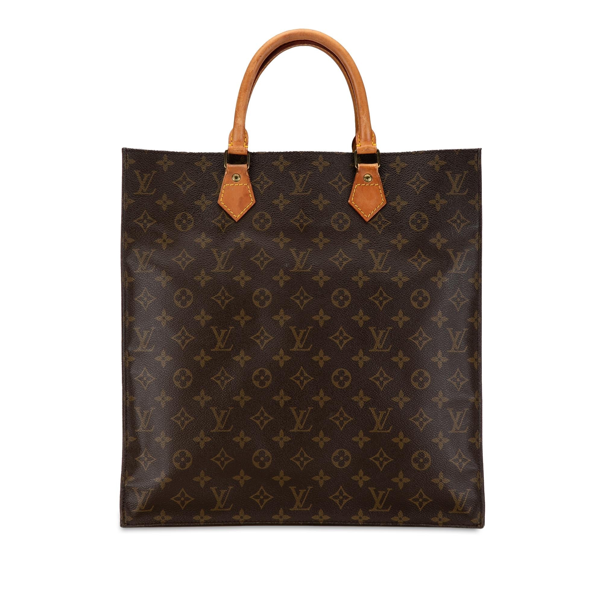 Louis Vuitton Monogram Sac Plat (SHG-JZOC8h)