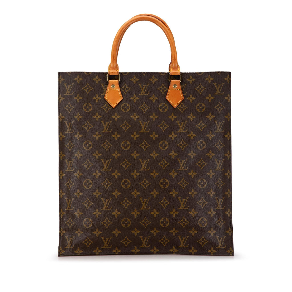 Louis Vuitton Monogram Sac Plat (SHG-cFfmFH)