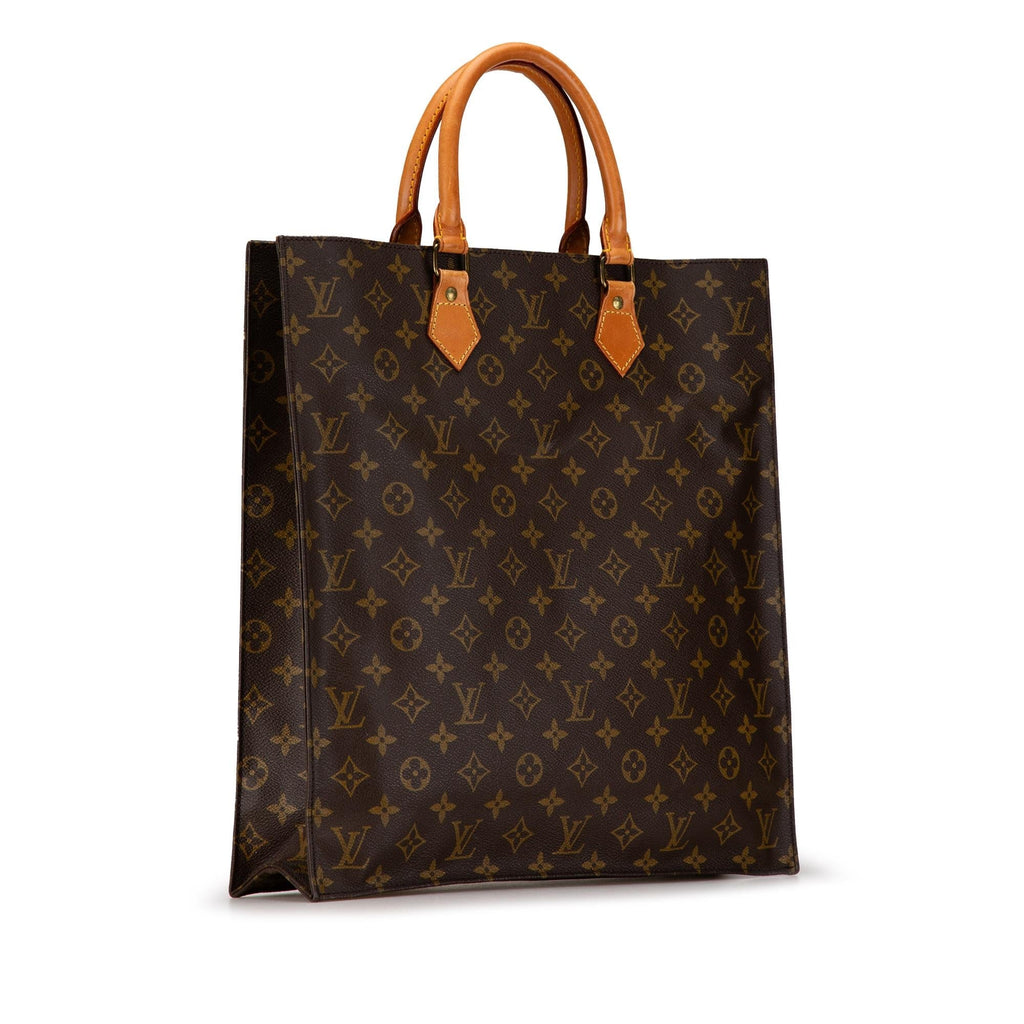 Louis Vuitton Monogram Sac Plat (SHG-cFfmFH)