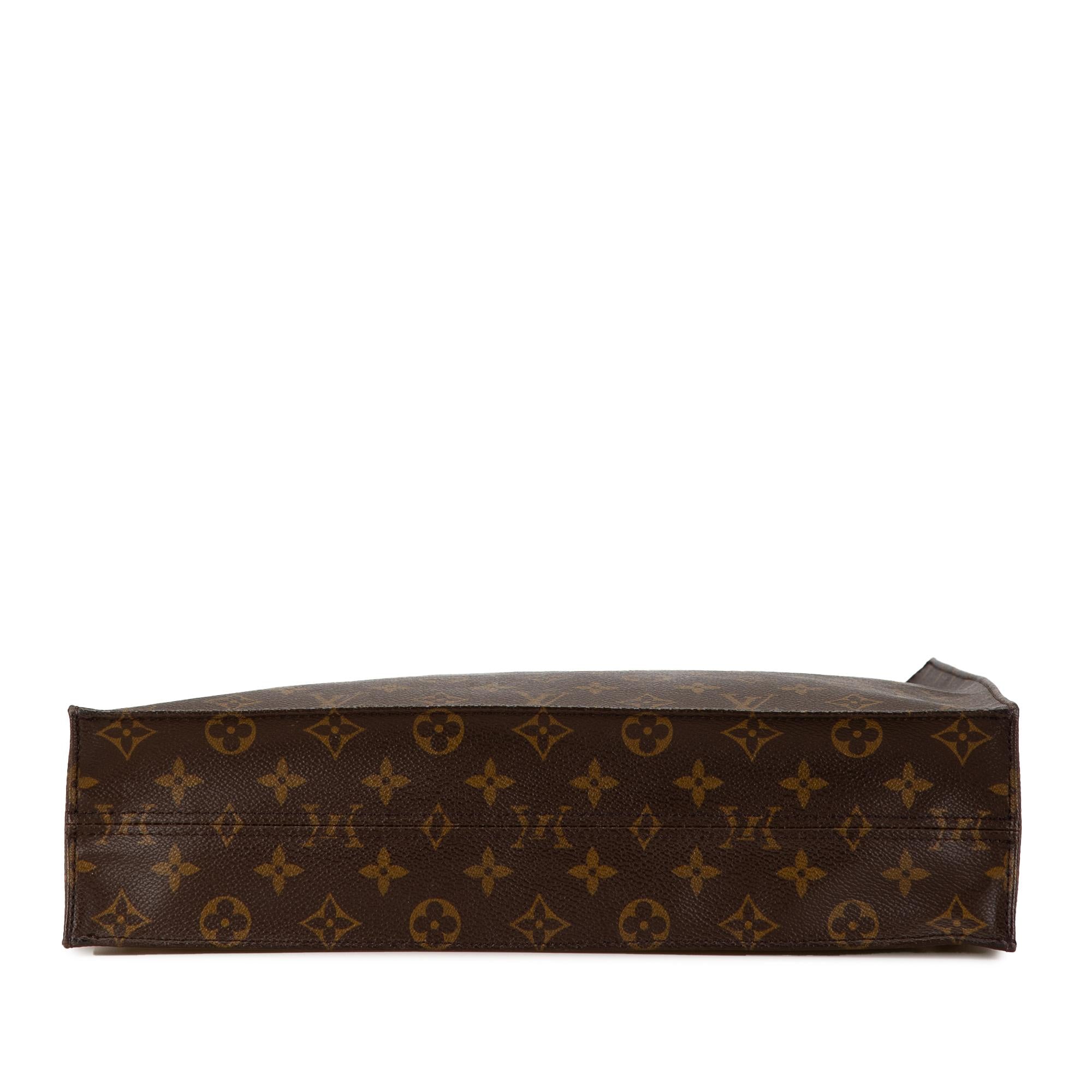 Louis Vuitton Monogram Sac Plat (SHG-zvb8HZ)