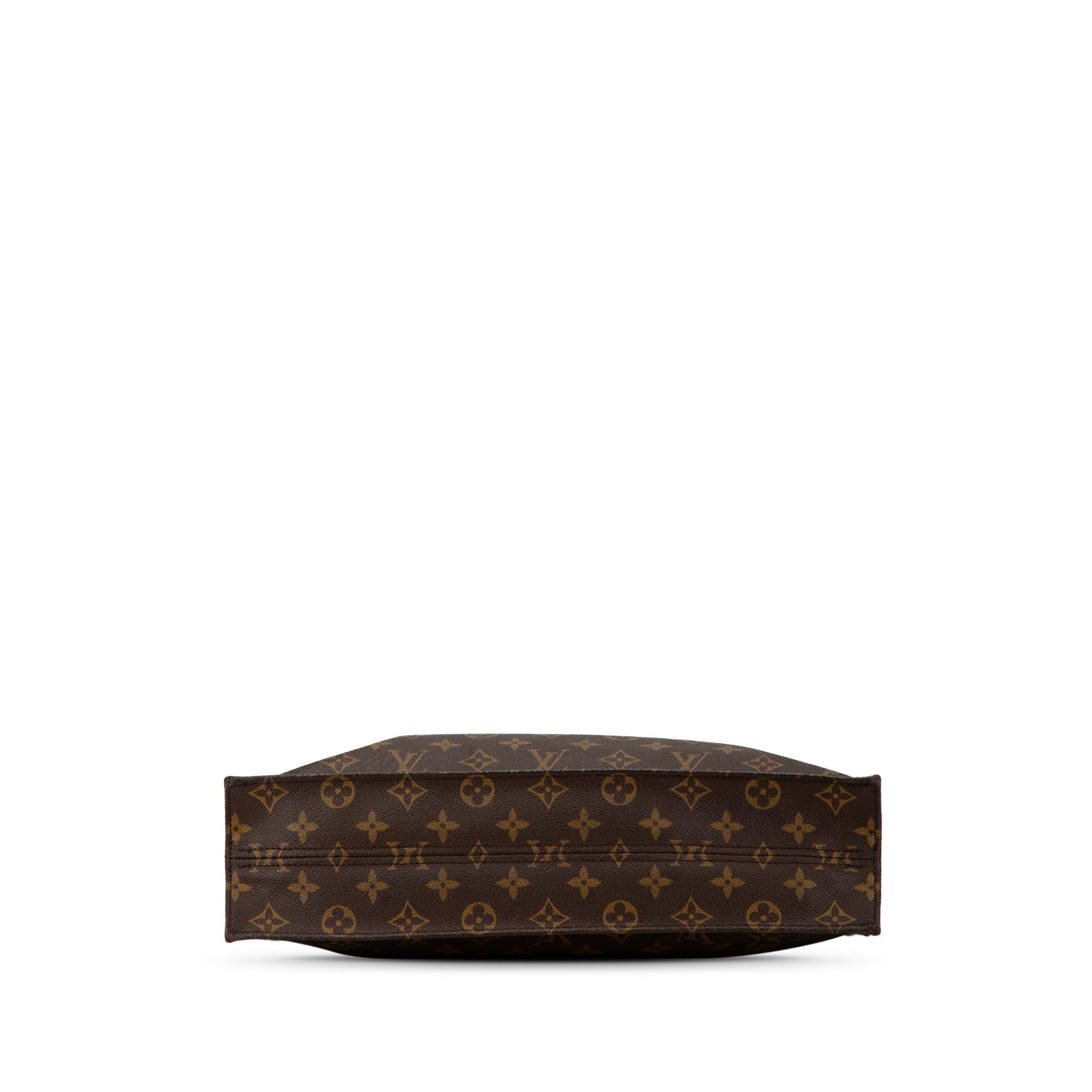 Louis Vuitton Monogram Sac Plat (SHG-xXs676)